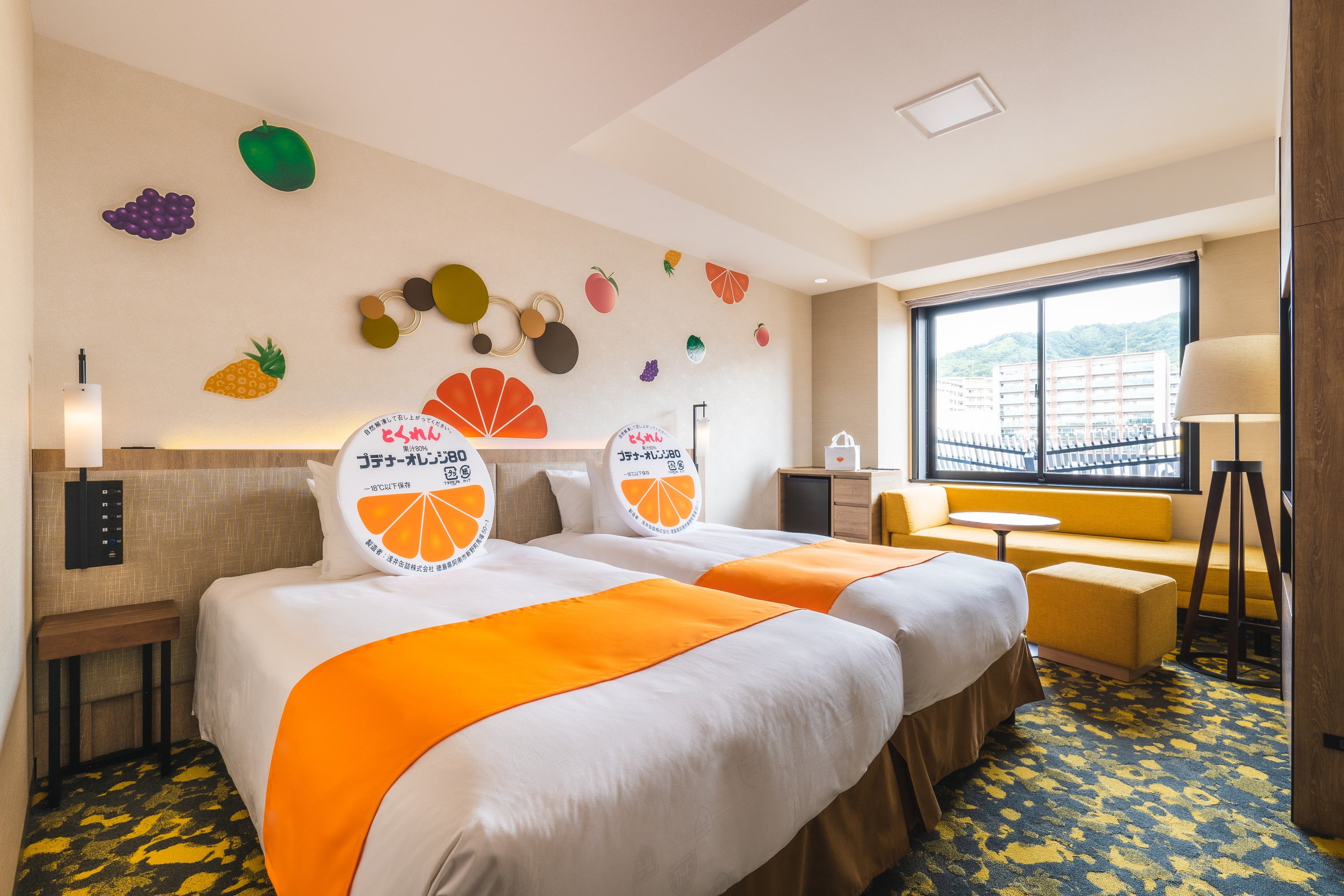 神戸っ子おなじみ「とくれん」ゼリーとのコラボルーム宿泊プランを販売