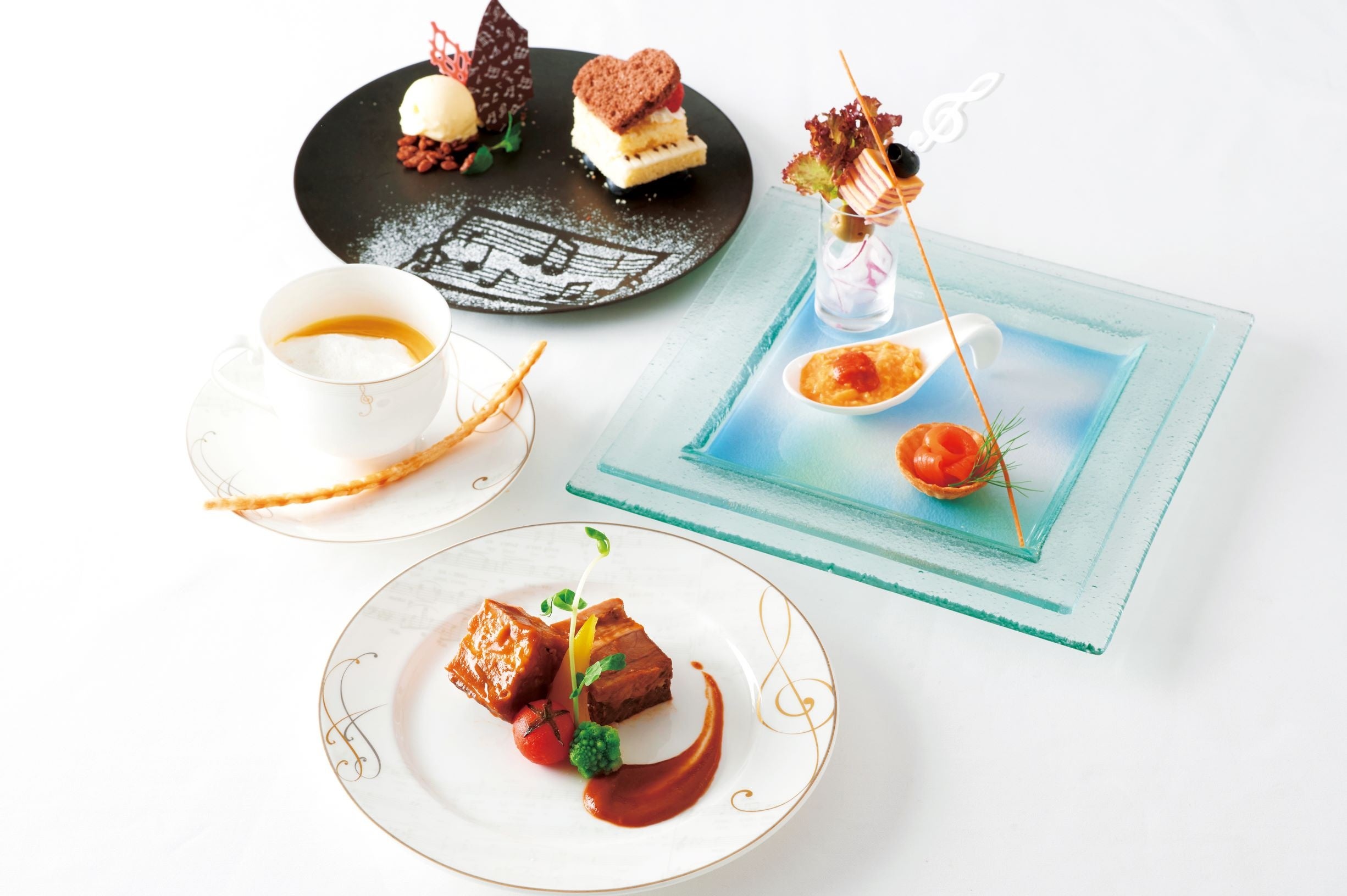 横浜みなとみらいホールコラボレーションランチ（料理イメージ）