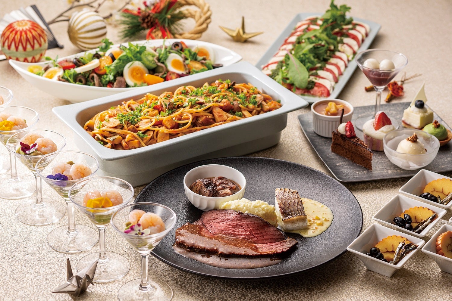 大晦日・新春ハーフランチブッフェ