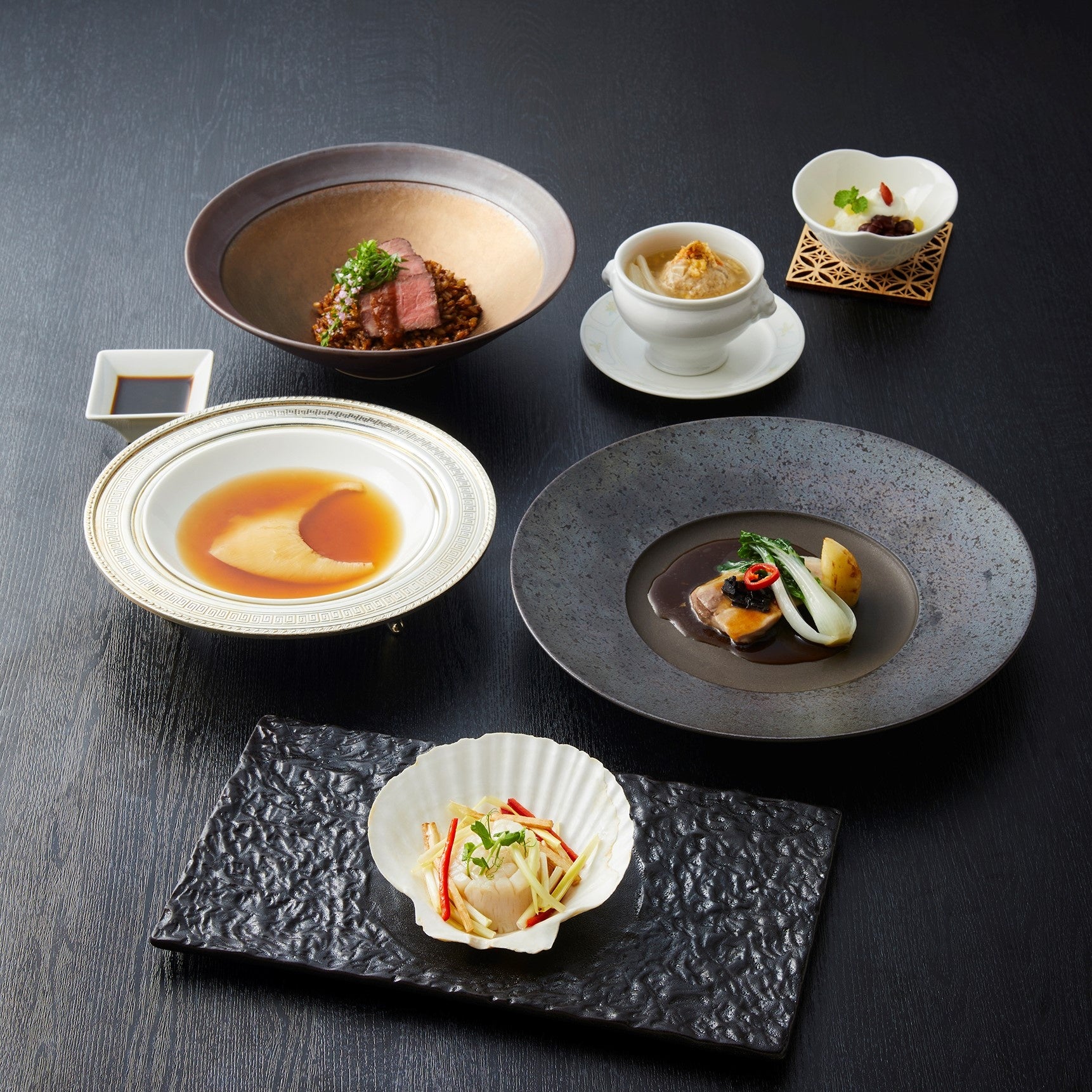 「美味彩華2022 玄冬」ディナーコース 