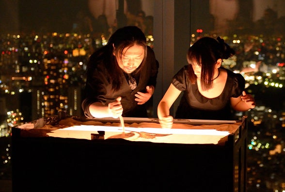 SILT サンドアートパフォーマンス