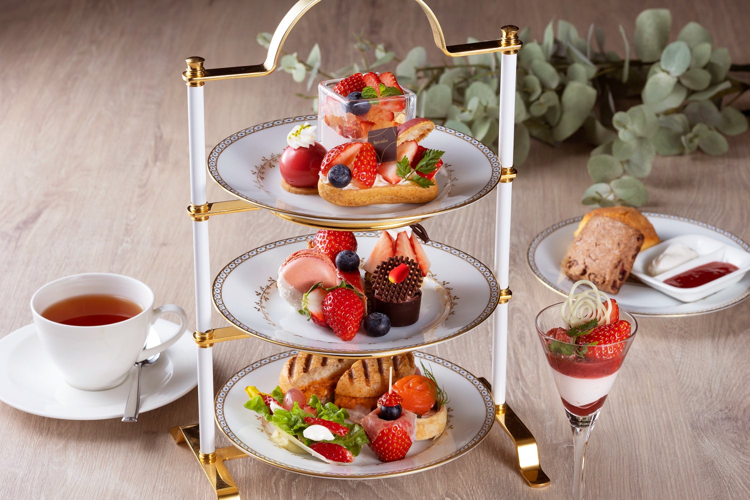 苺×チョコレートの組合せが、バレンタインにもぴったり