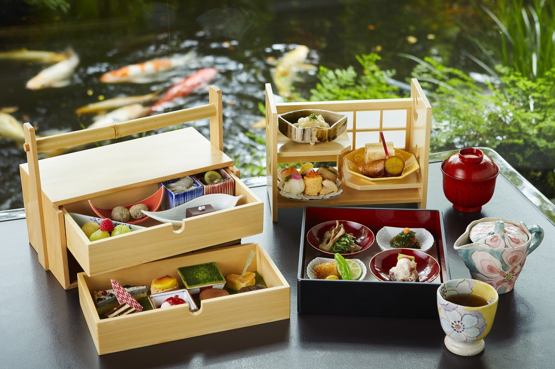 「和食アフタヌーンティー」※写真は1名様分です。