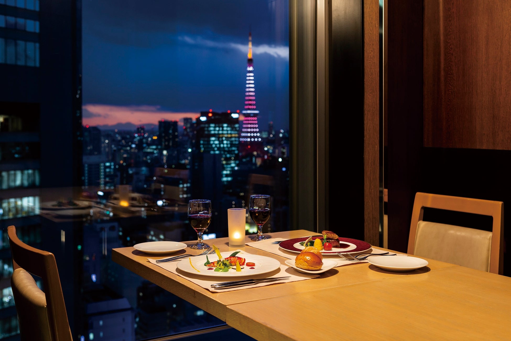 24階オールデイダイニング「ハーモニー」眺望一例