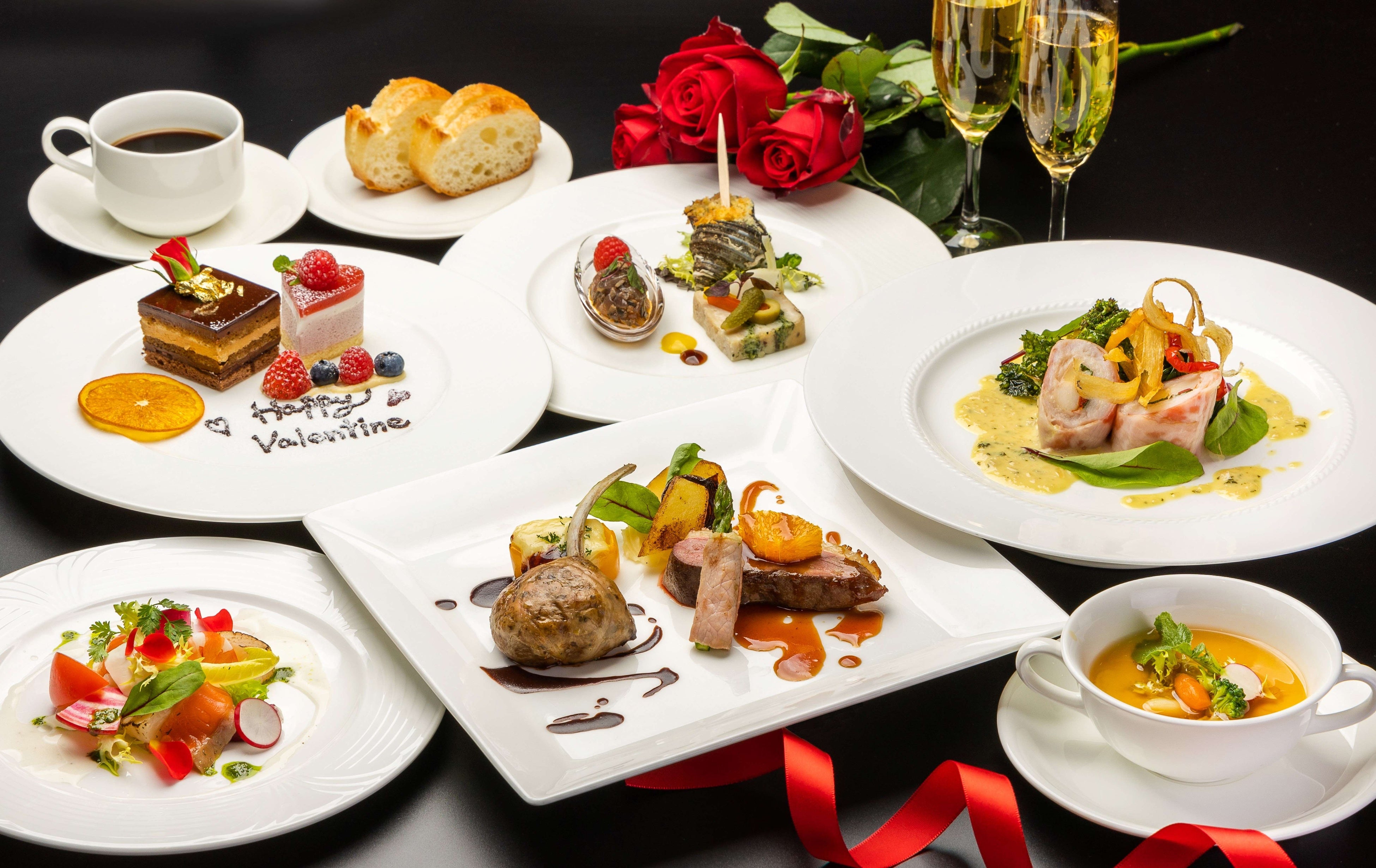 バレンタインディナーコース