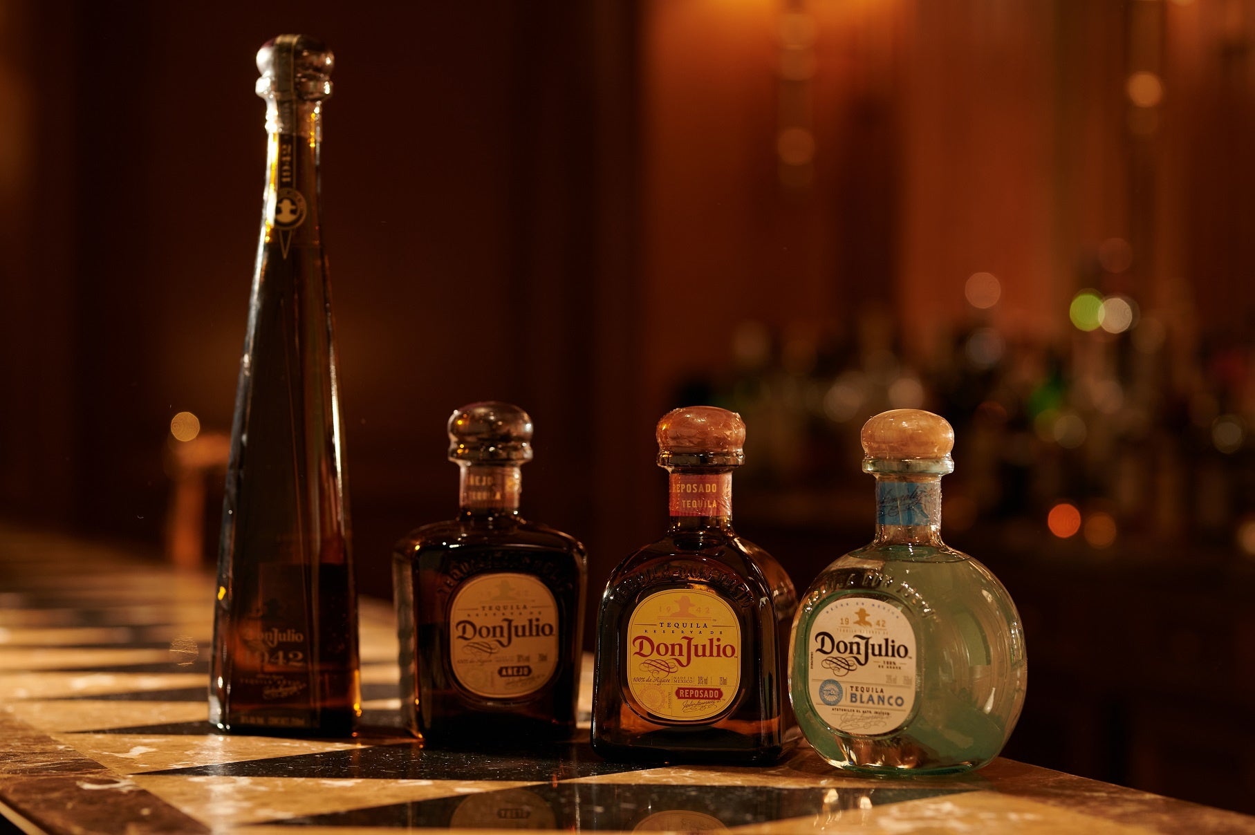 4種の「ドン・フリオ」を様々な飲み方でペアリング