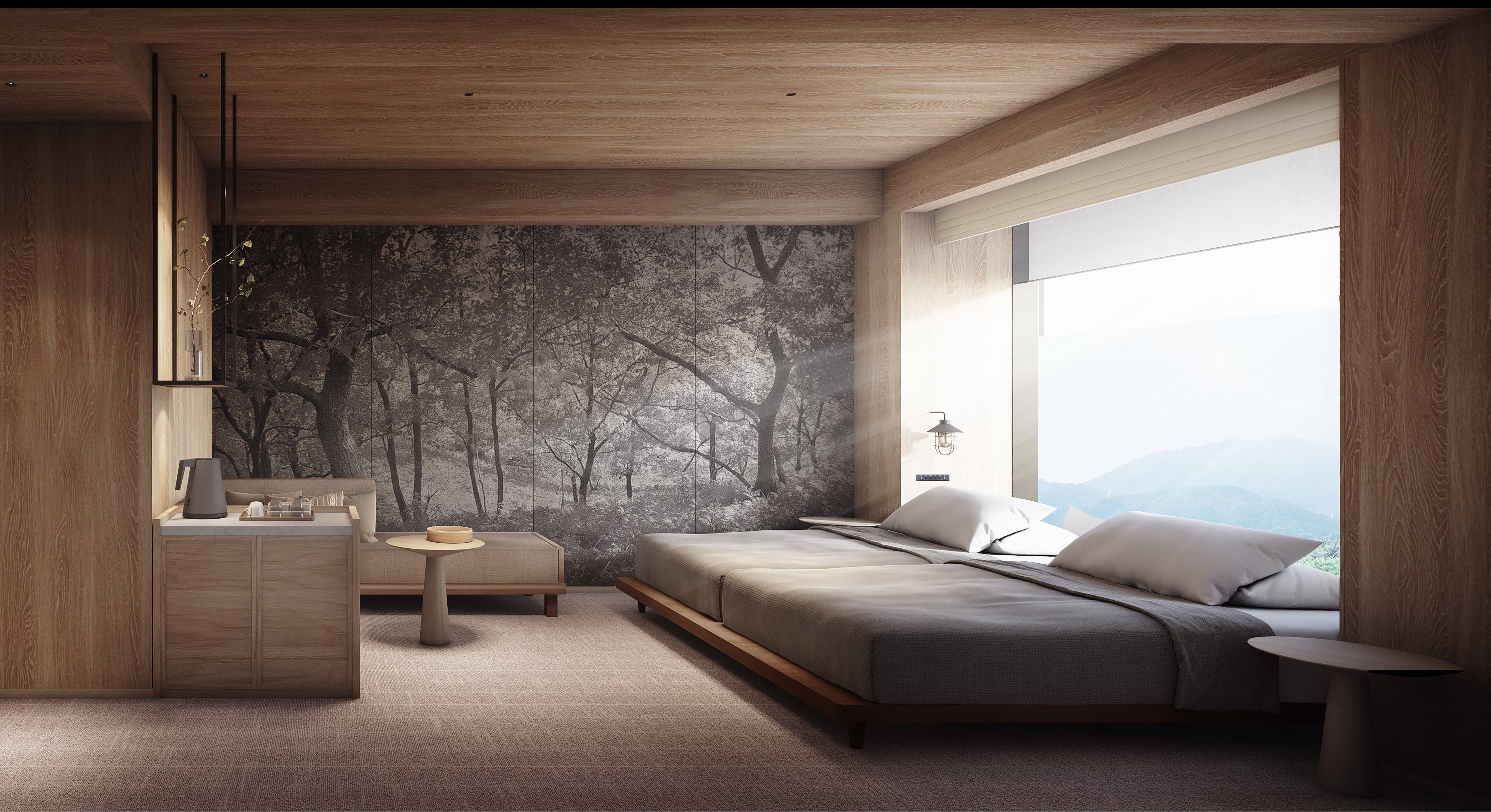 「自然」をテーマにした、スーペリアツイン リバーサイド