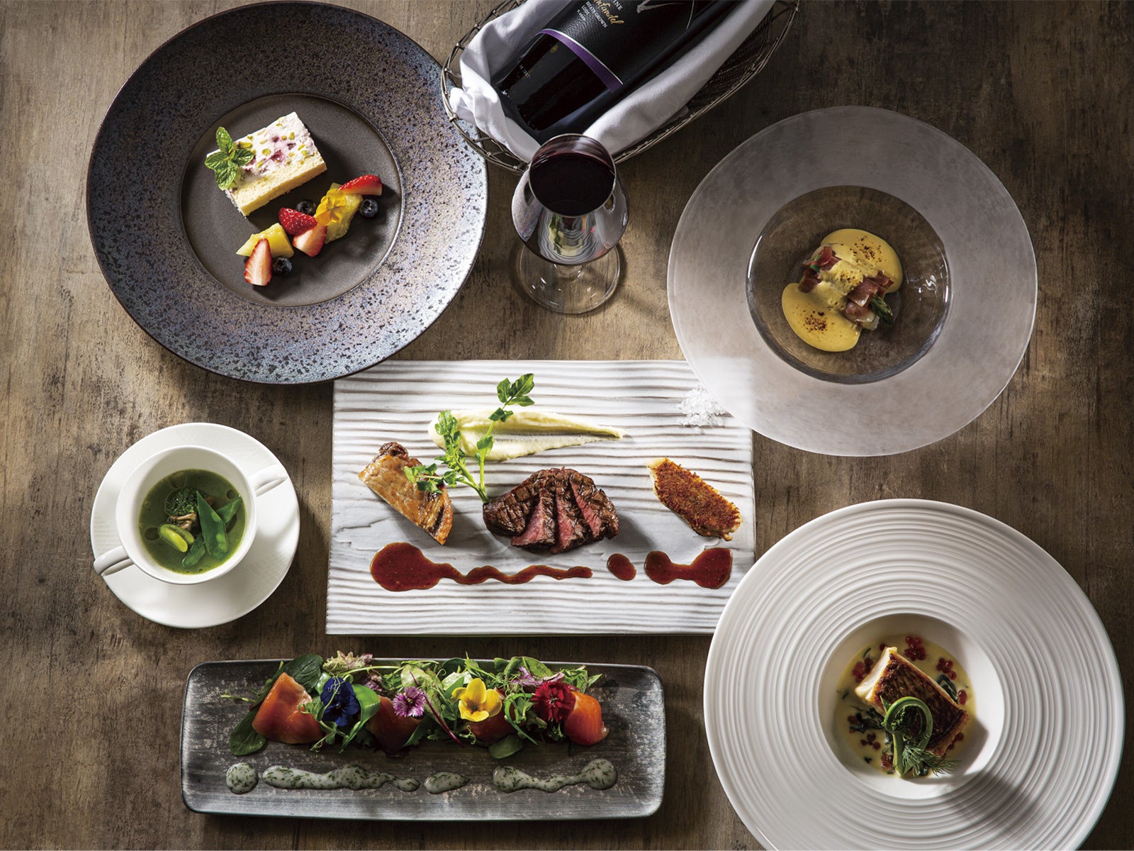 摩天楼ディナー