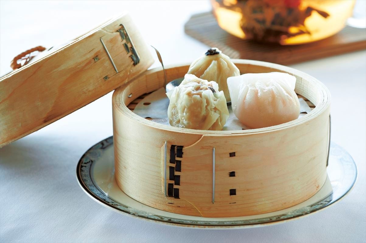 ・小籠包 トリュフ風味 ・焼売 ・海老入り蒸し餃子