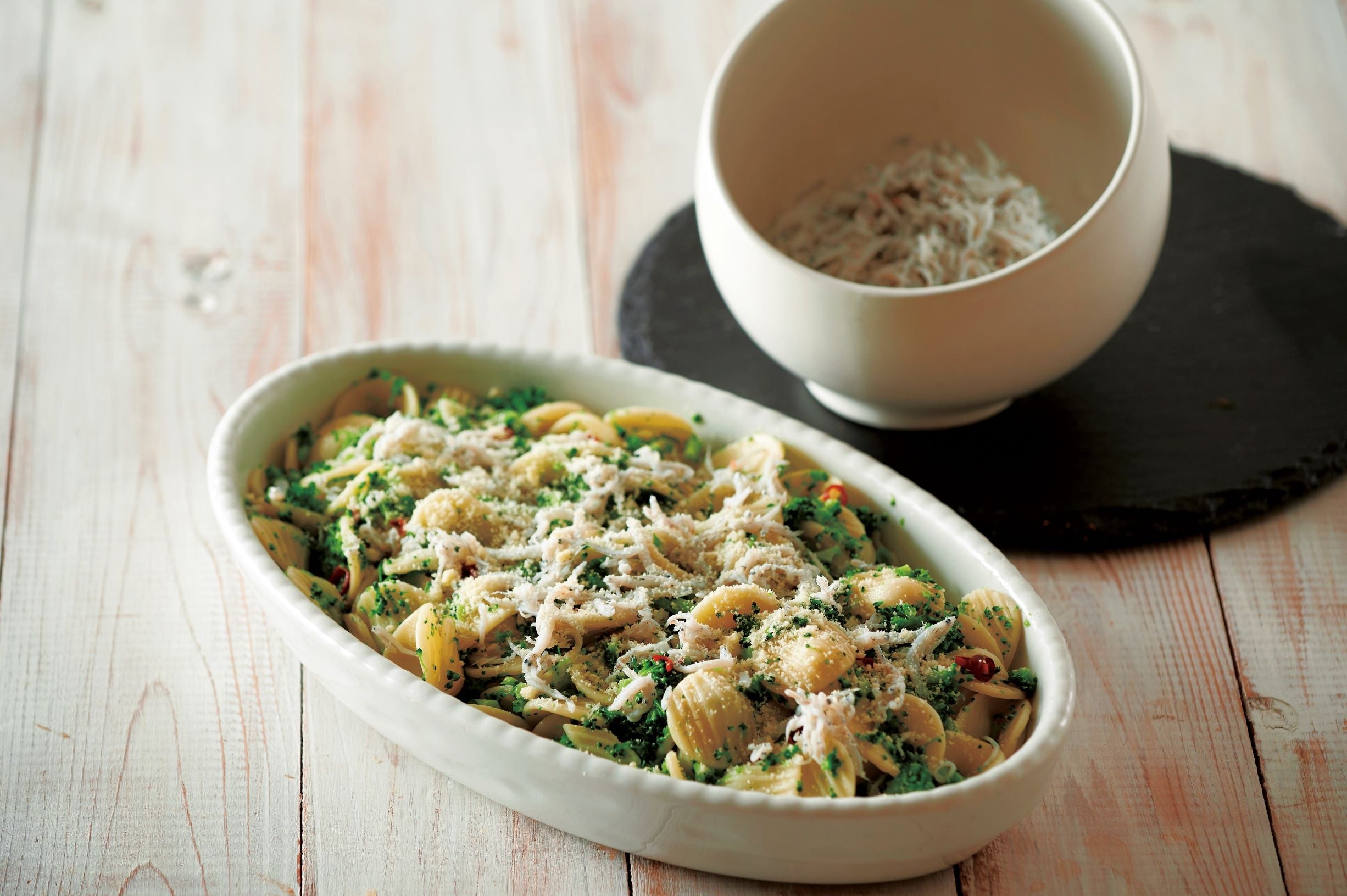 湘南しらすとブロッコリーのオレキエッテ