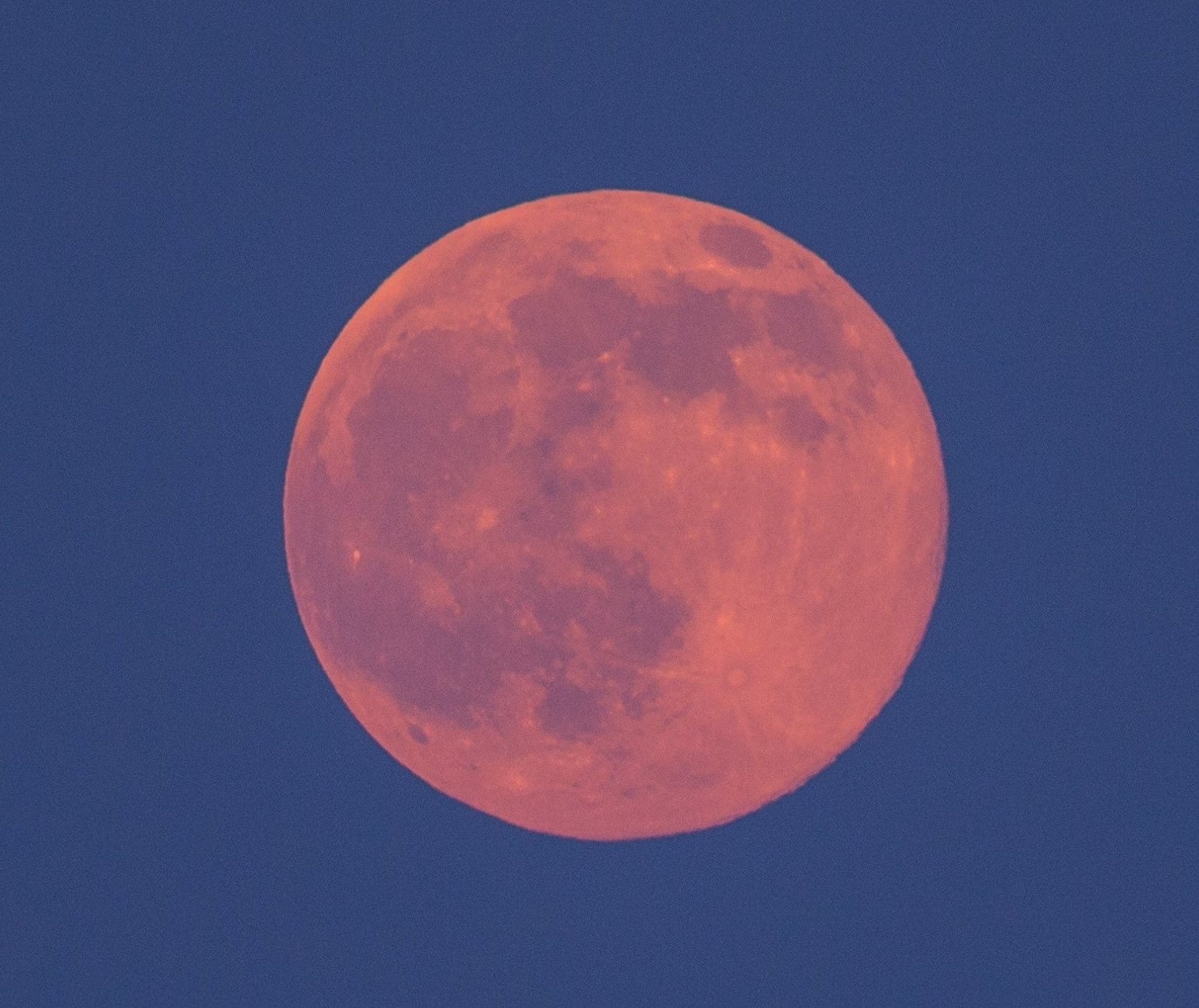 6月にみられる「ストロベリームーン」