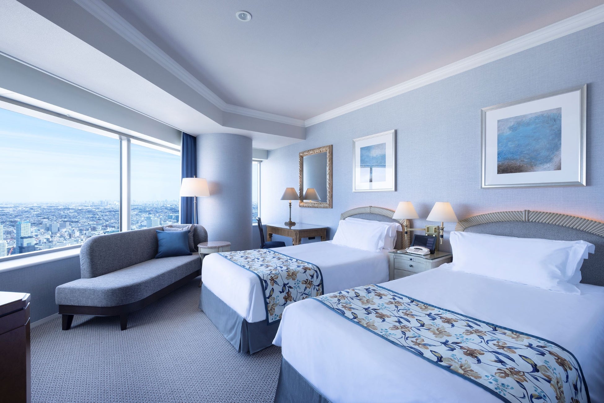 57階~59階 レギュラーフロア コーナーツインルーム シティビュー