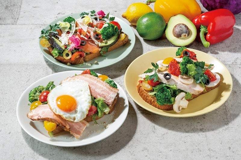 オープンサンド