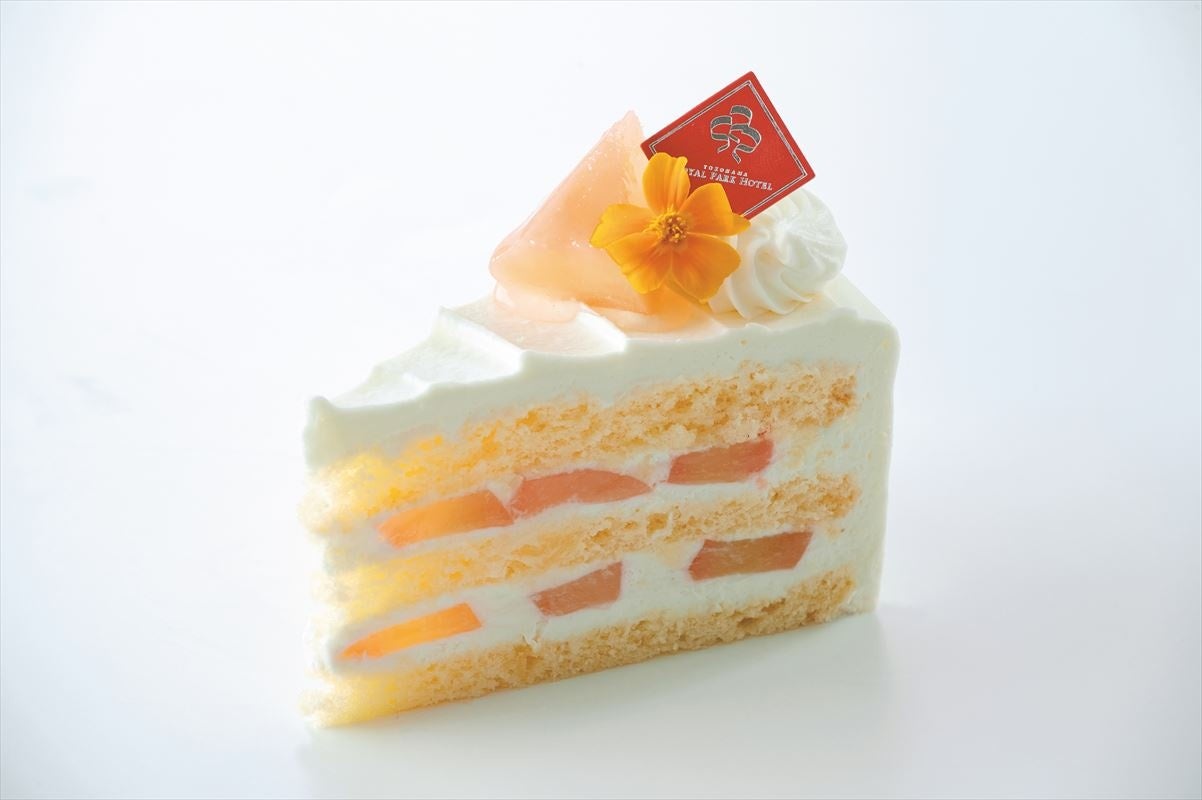 白桃ショートケーキ