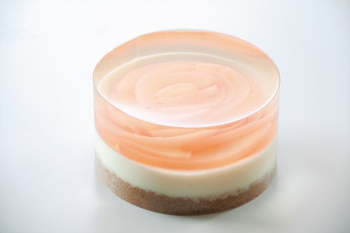 白桃レアチーズケーキ