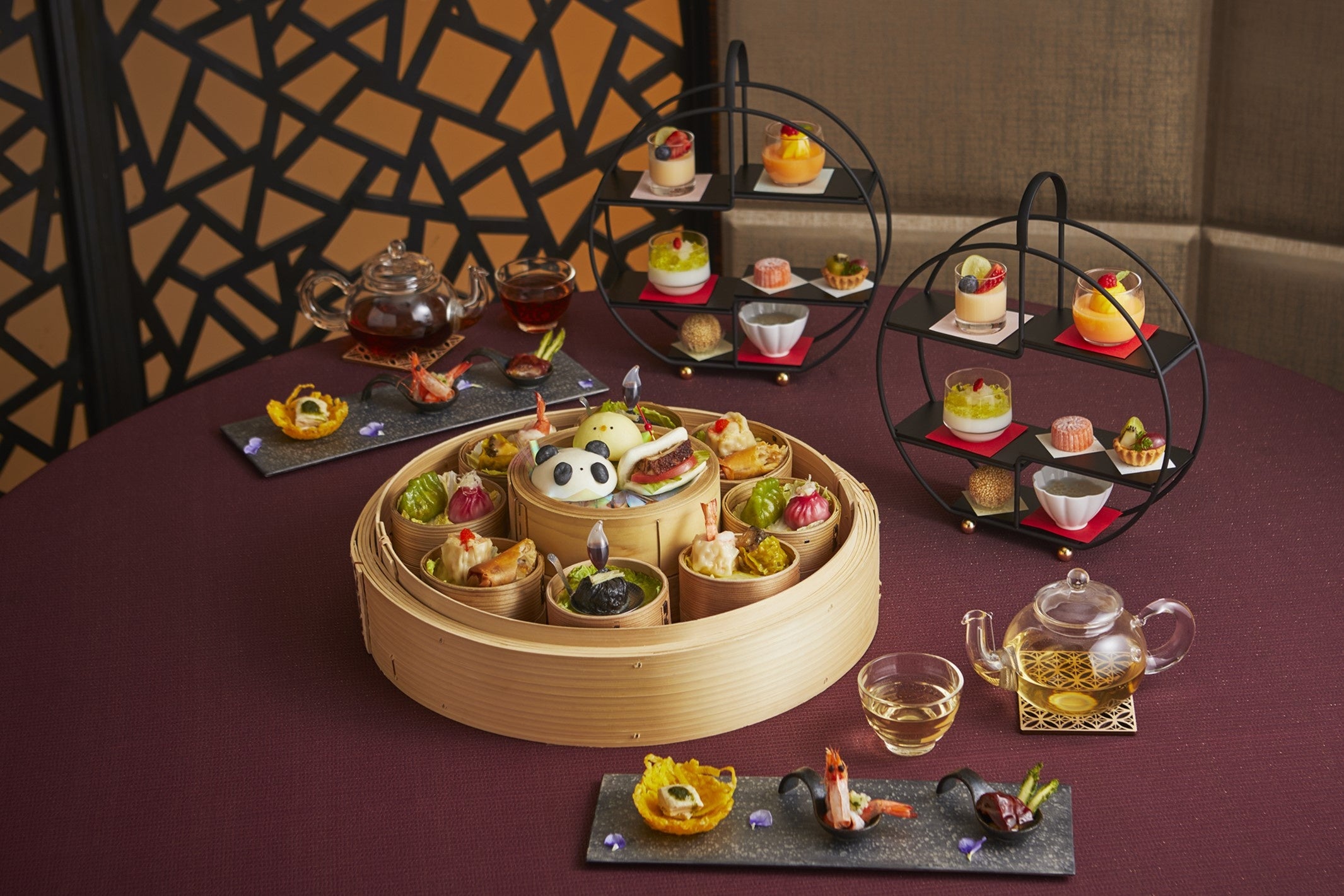 「チャイニーズアフタヌーンティー」（2名様分）