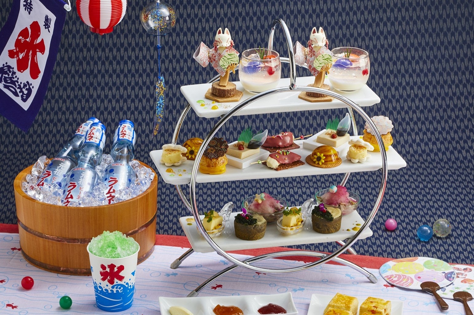 「夏祭りアフタヌーンティー」(2名様分)