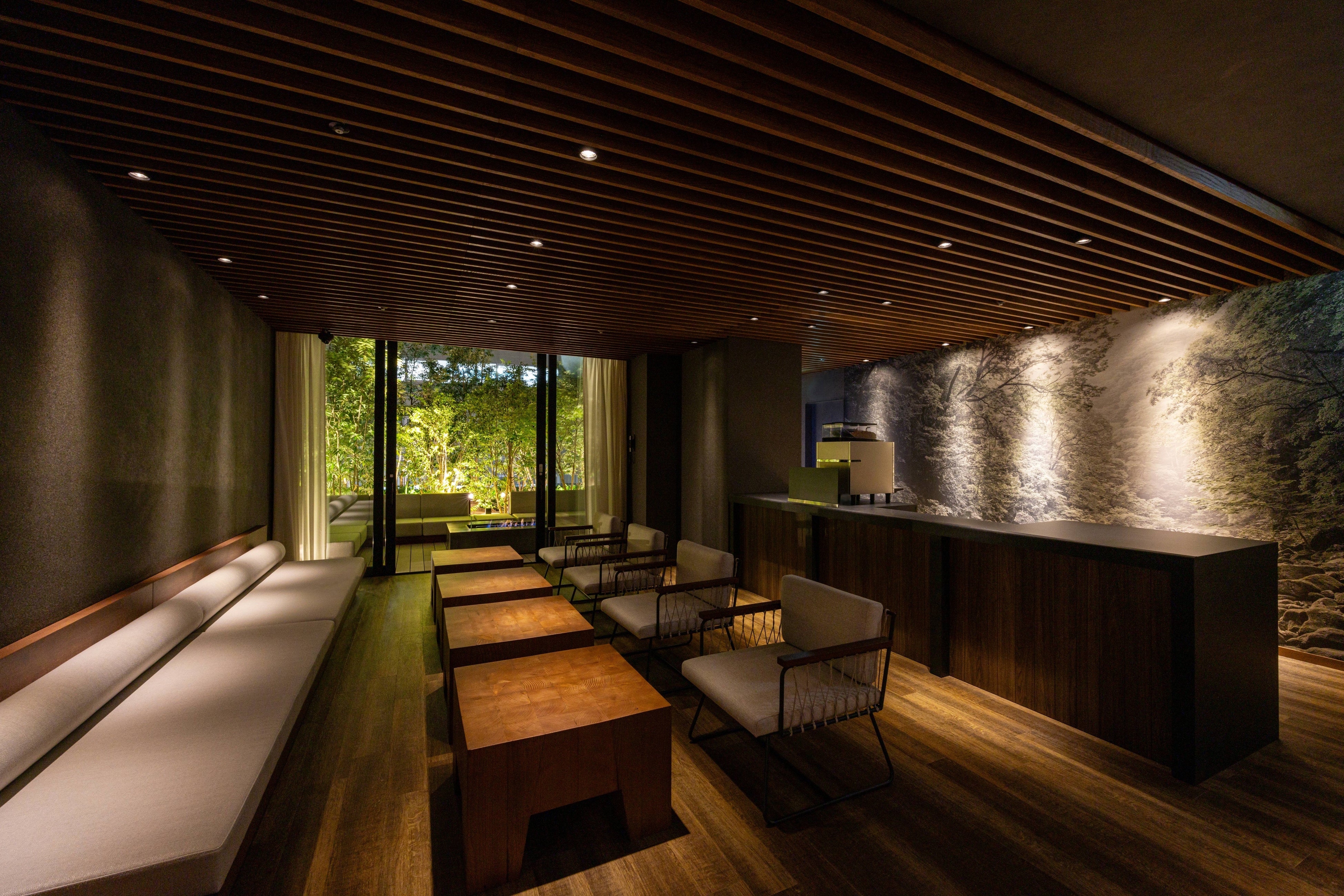 ほてった体を癒す「湯上りラウンジ」