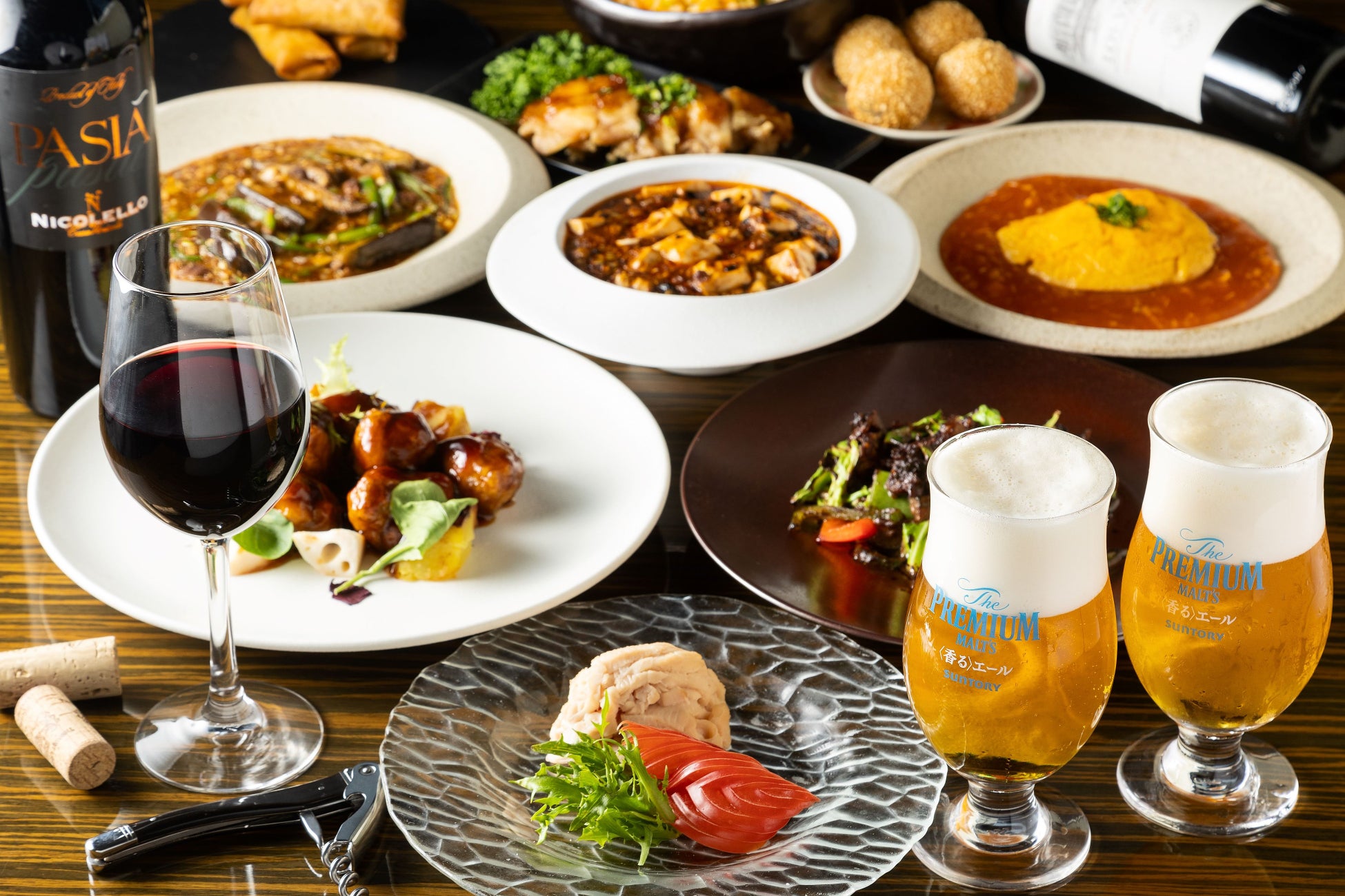 「大人のビアホール ~秋の味覚大収穫祭 INアジアン中華~」(イメージ)