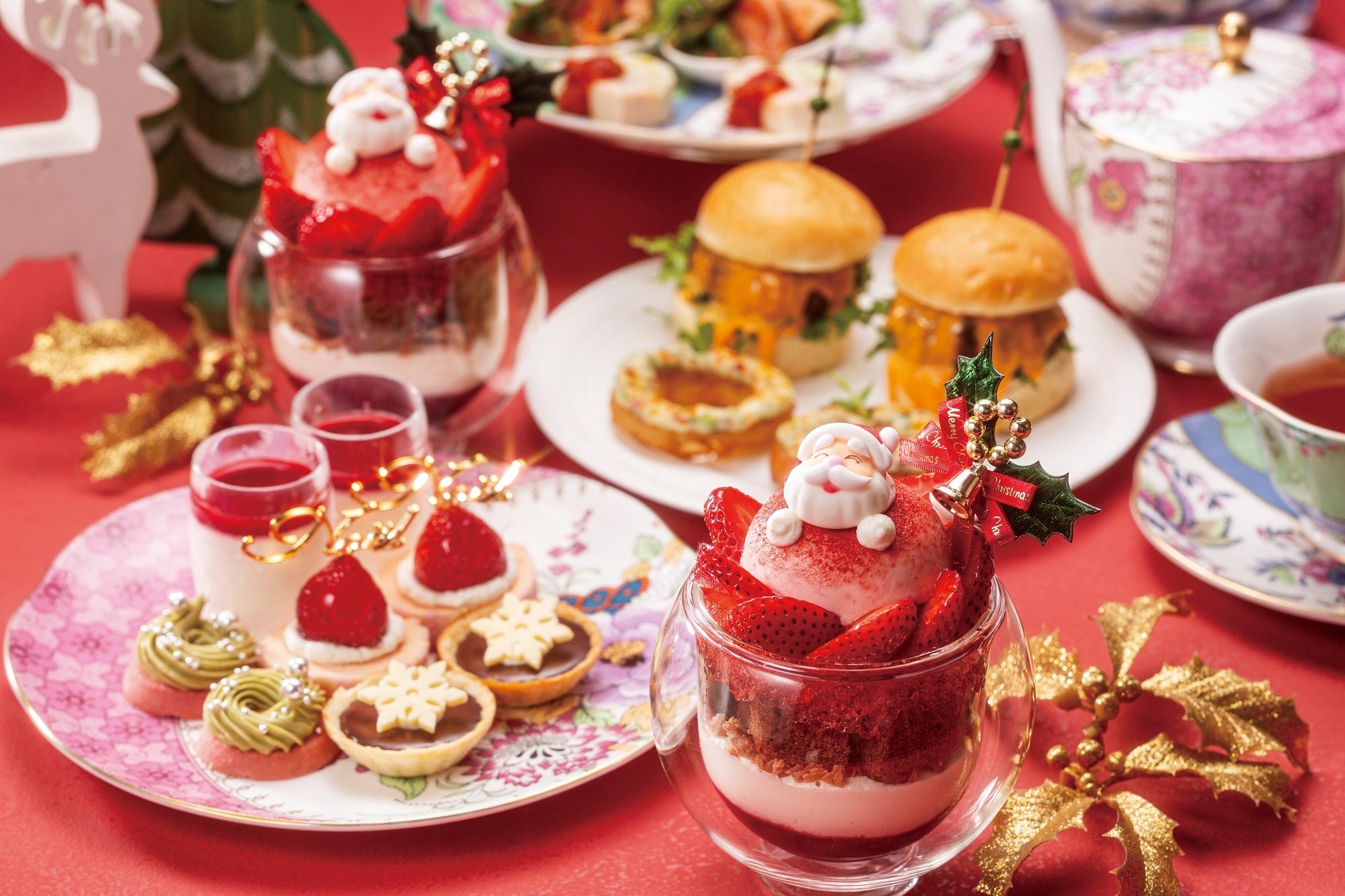 サンタクロースパフェ