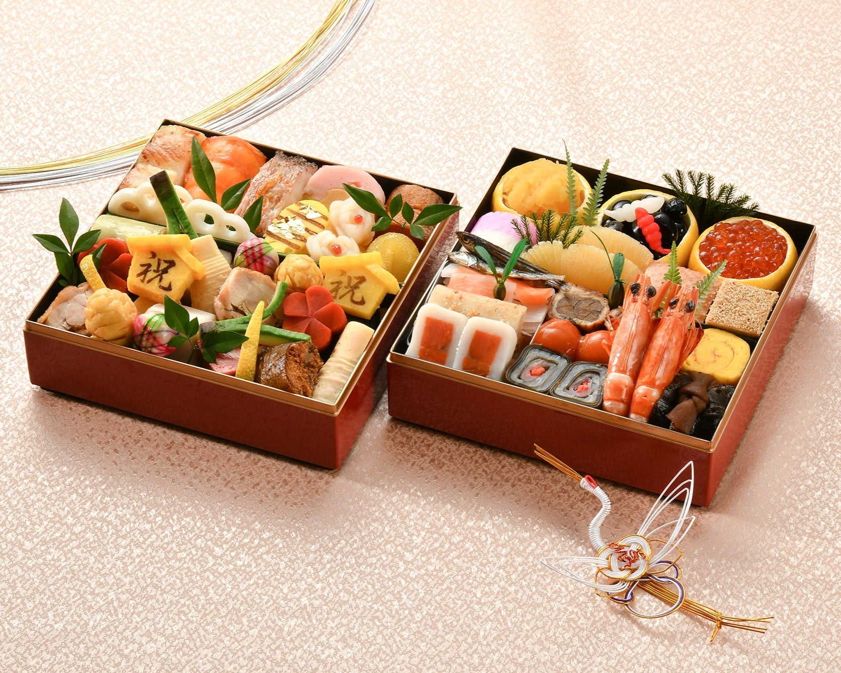 おせち料理 二段