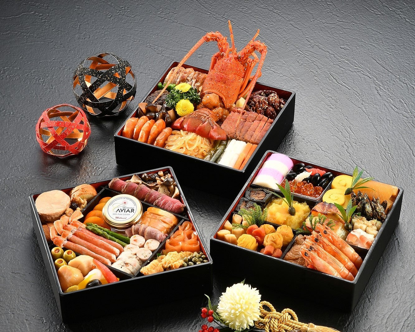 おせち料理 三段