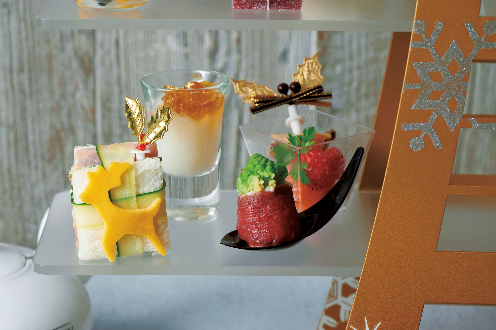 ランドマークアフタヌーンティー(下段)