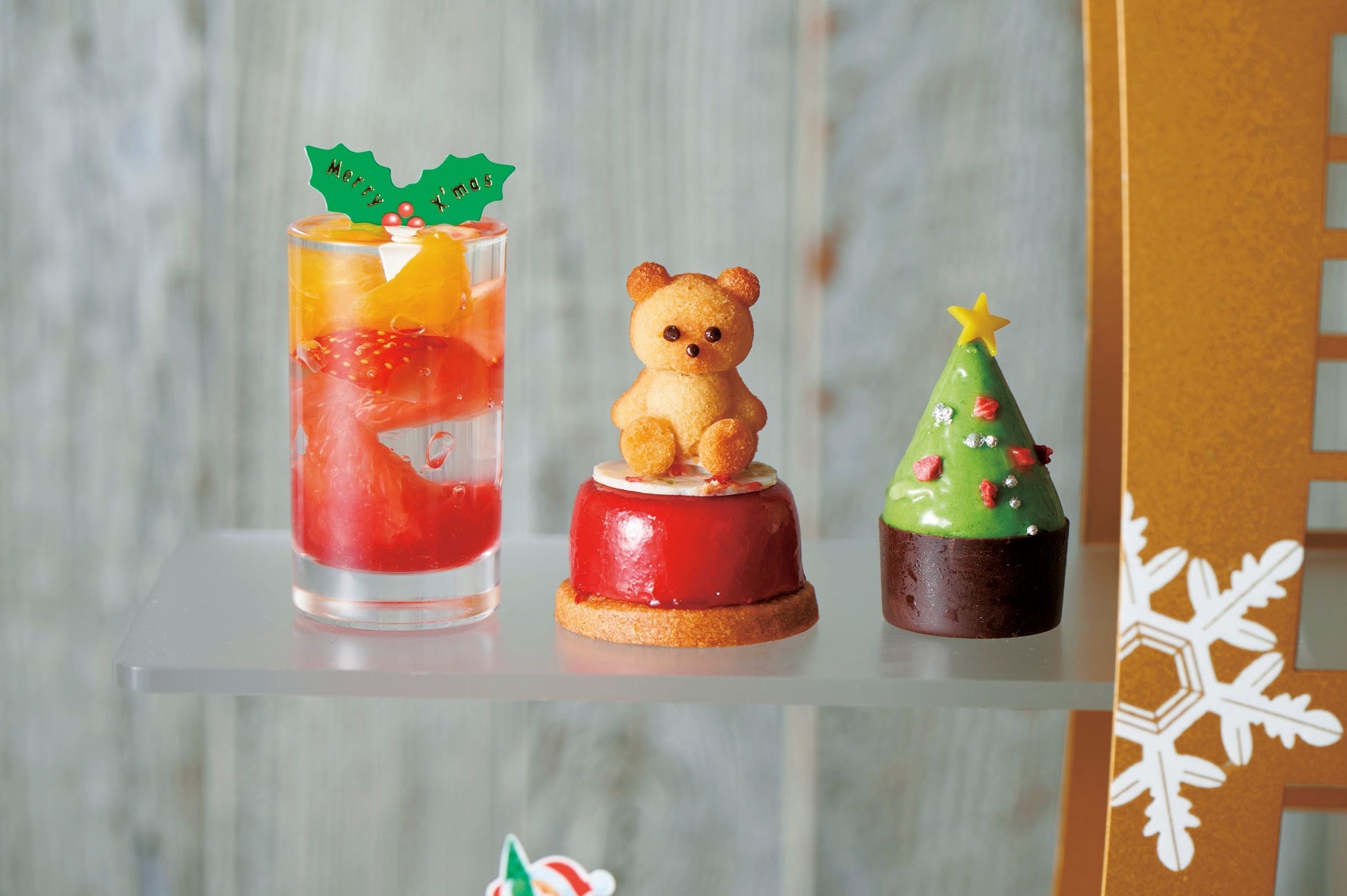 ランドマークアフタヌーンティー(上段)