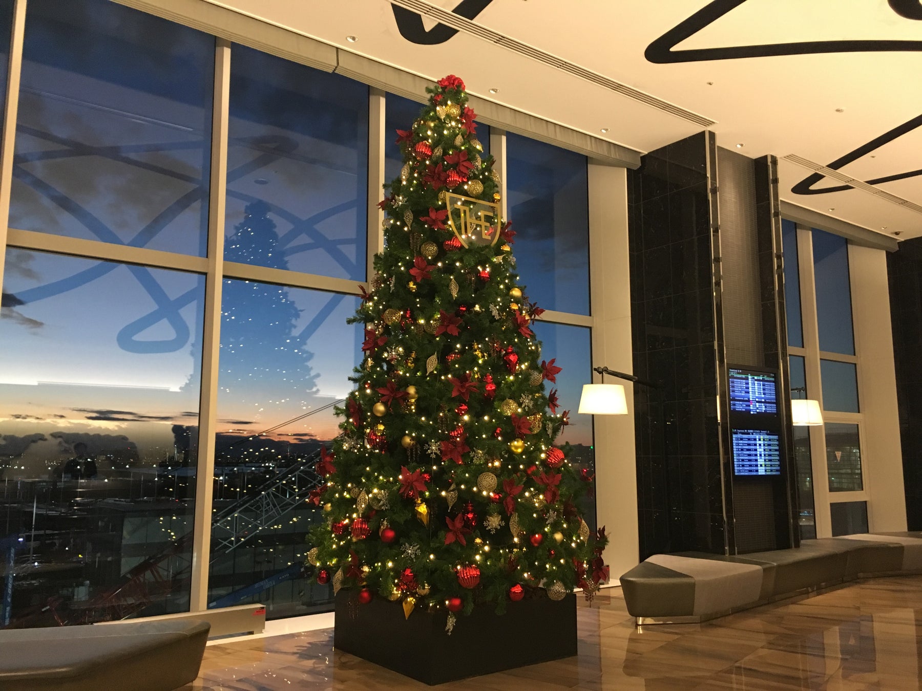 クリスマスツリー(画像は2019年展示時のもの)