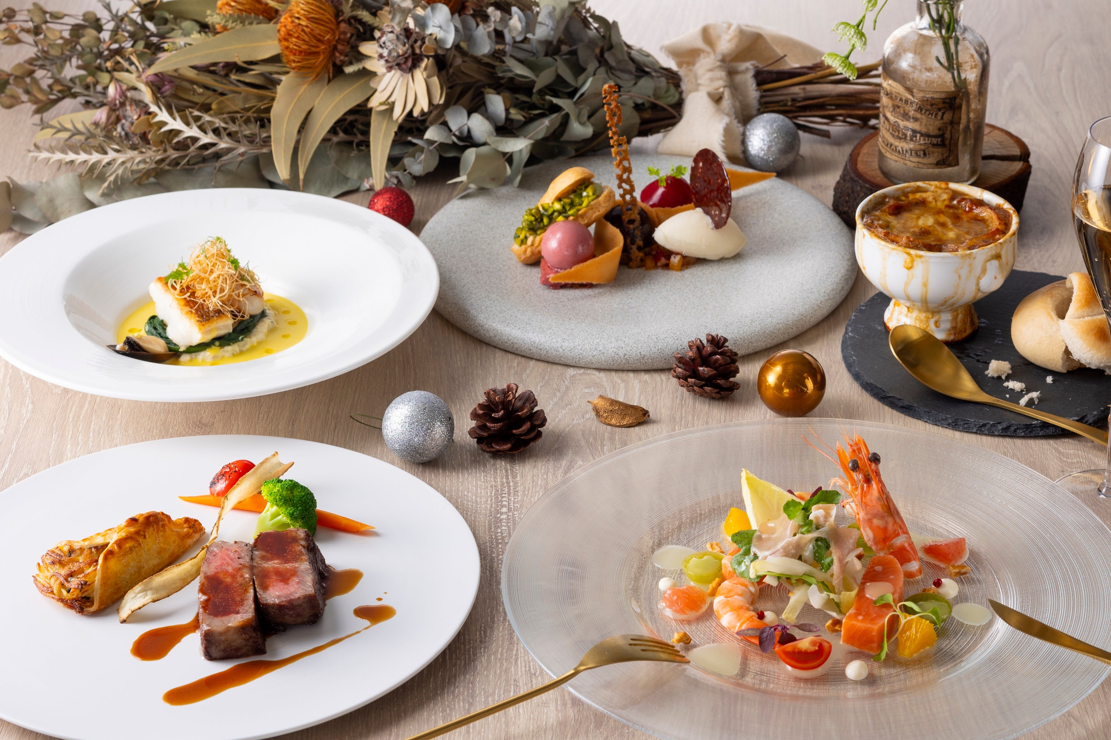 オールデイダイニング「シェフズテラス」クリスマスランチコース