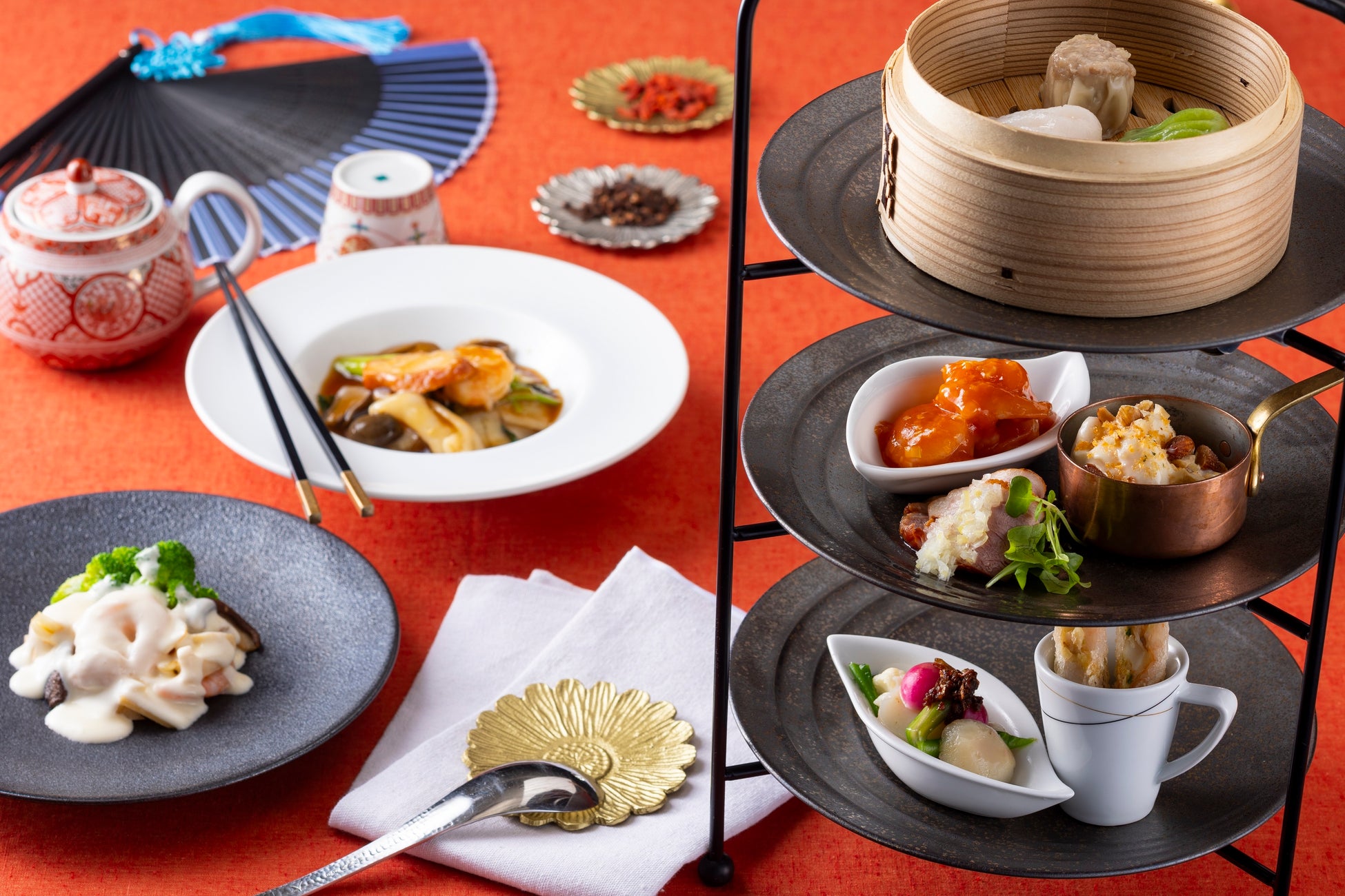 中国料理「桂花苑」クリスマス飲茶ランチ~ハイティースタイル~