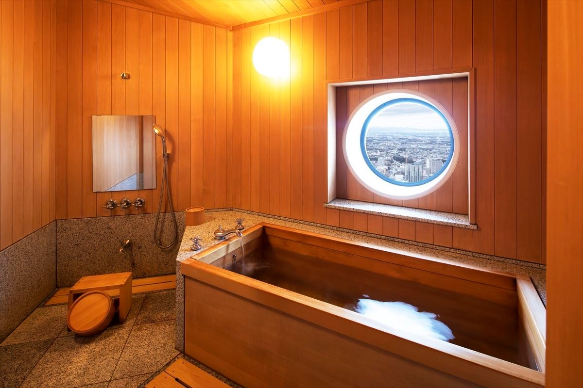 スカイリゾートフロア「ザ・クラブ」和室スイート 浴室