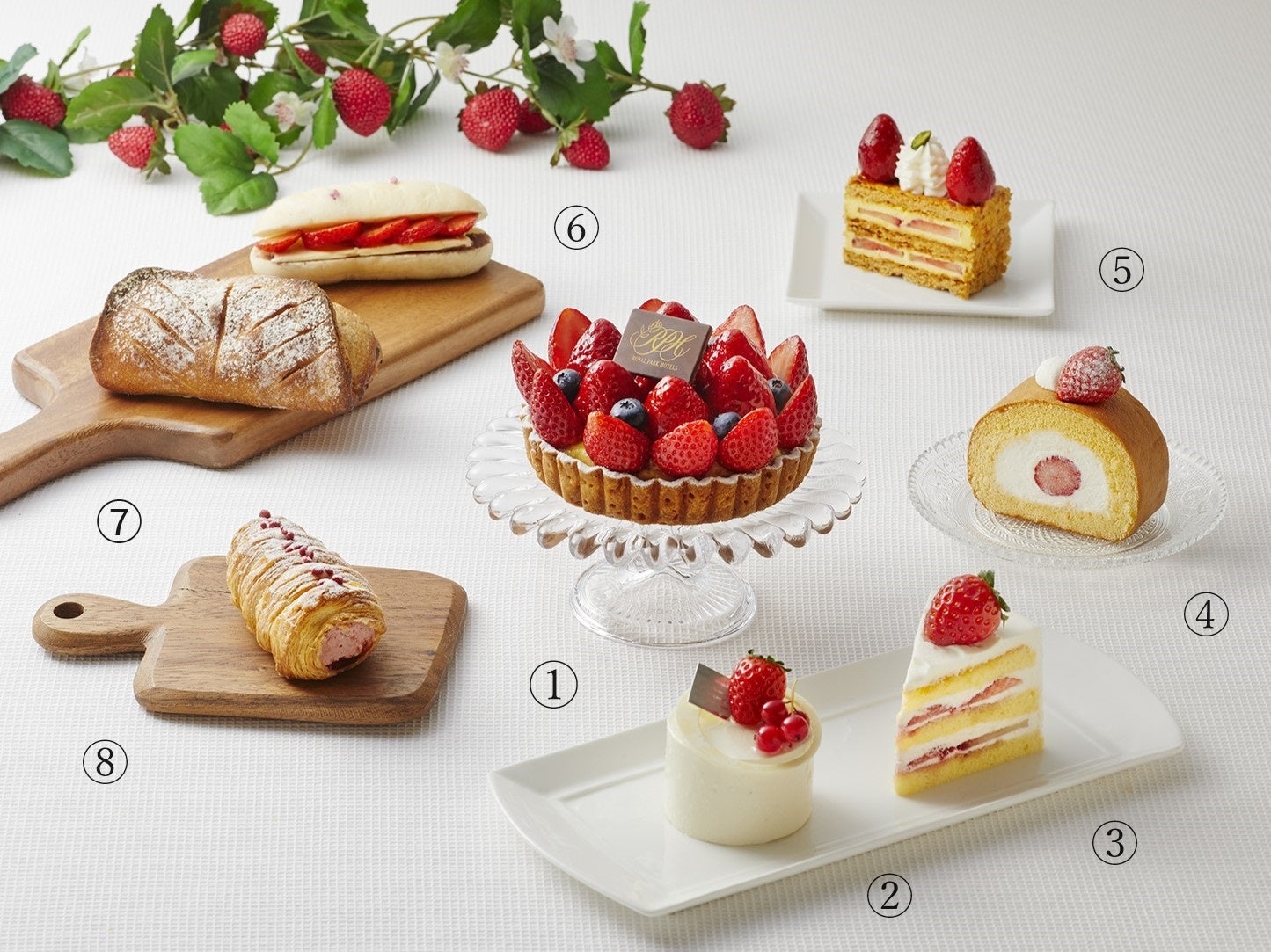 ストロベリースイーツ&パン