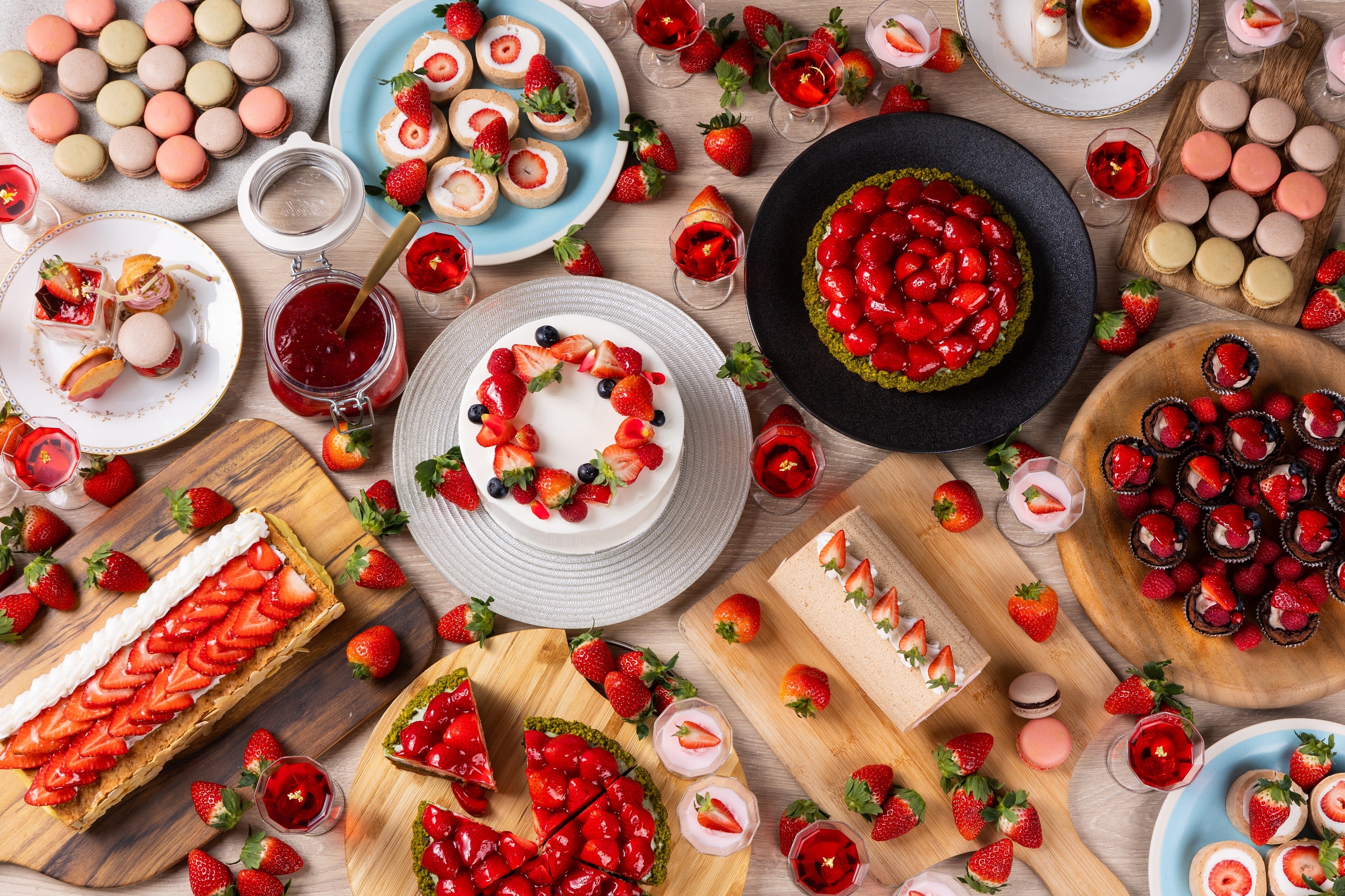 ストロベリーデザートブッフェ（イメージ）