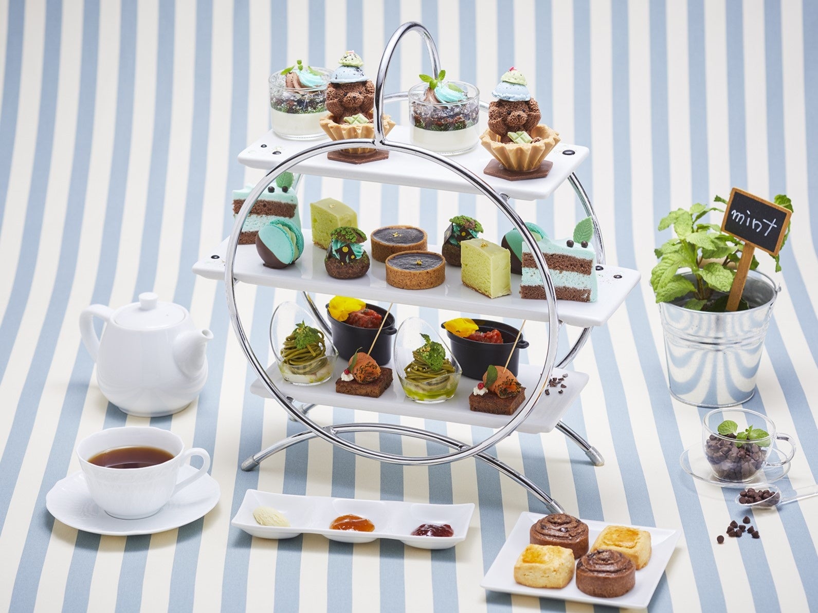 チョコミントアフタヌーンティー