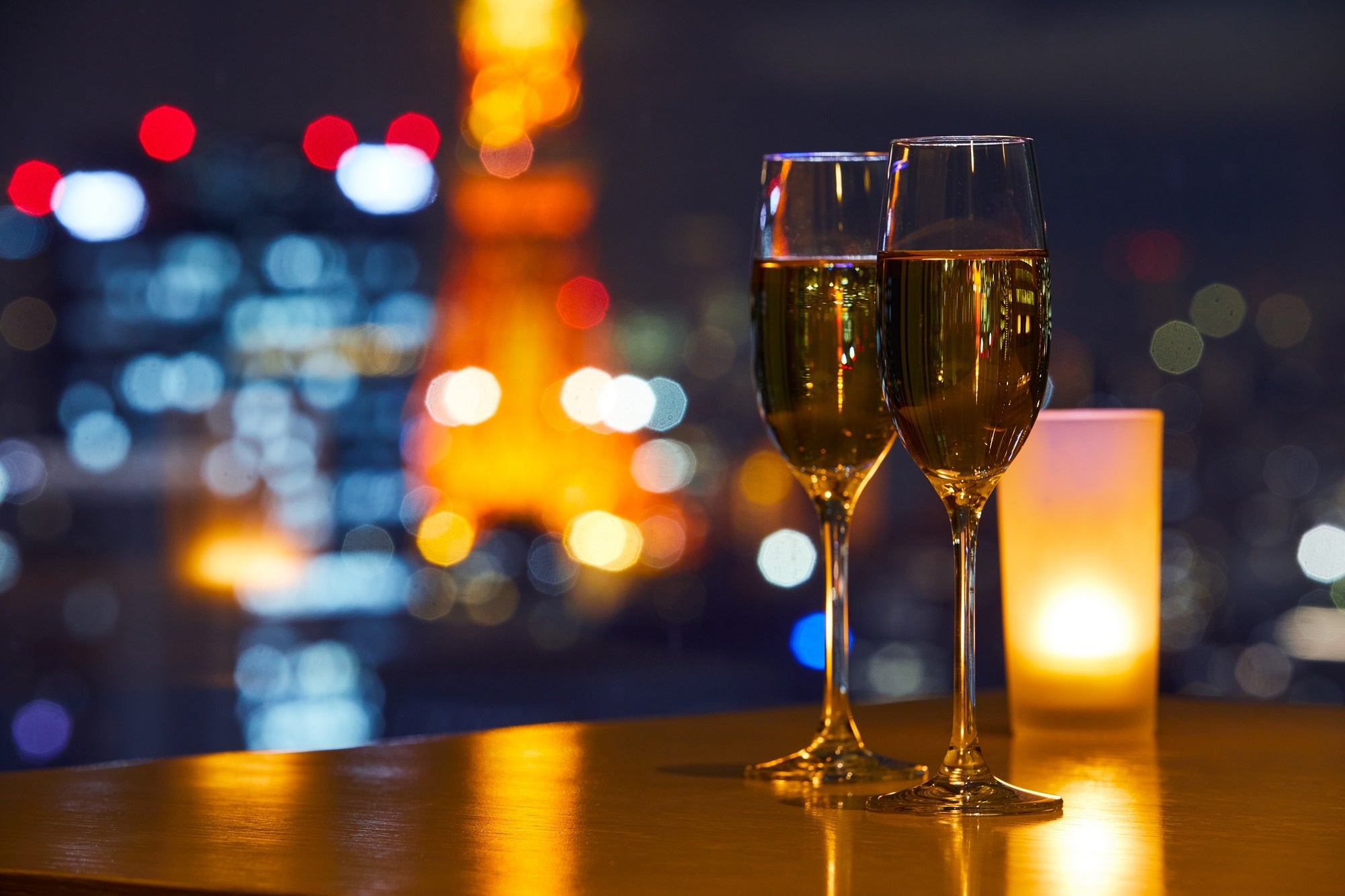 「ハーモニー」からの夜景一例