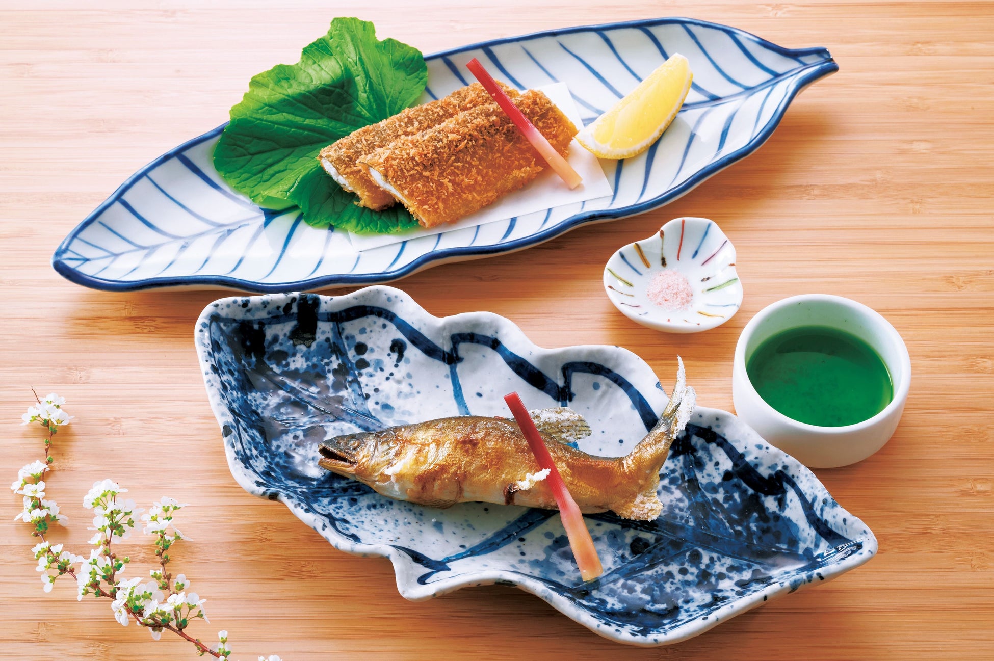 熊野鮎塩焼き/熊野鮎フライ