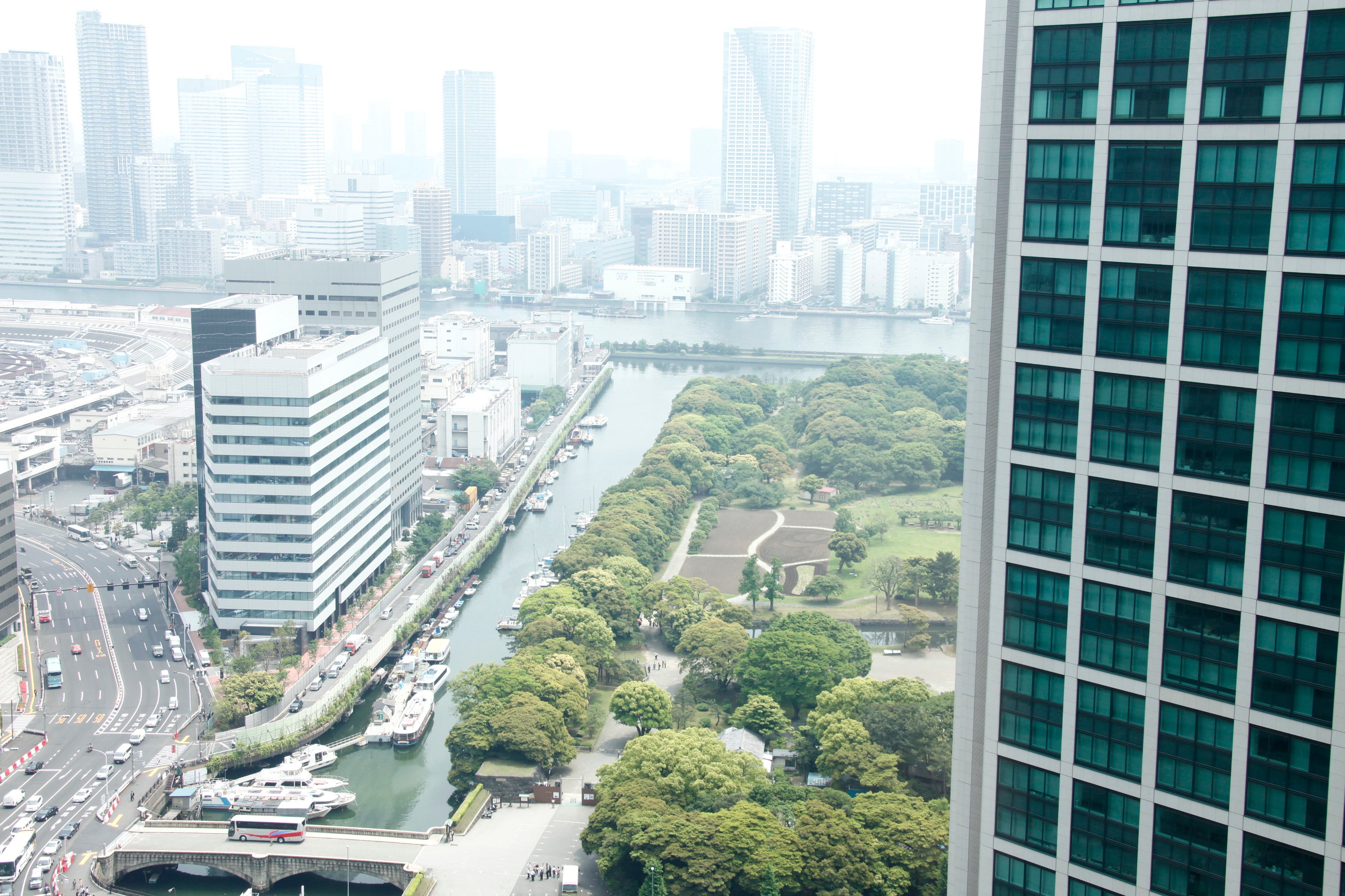 エグゼクティブラウンジからの眺望例