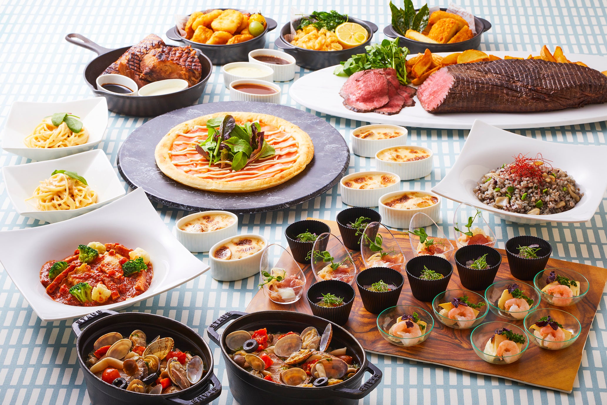 初夏を彩る シーフードディナーブッフェ