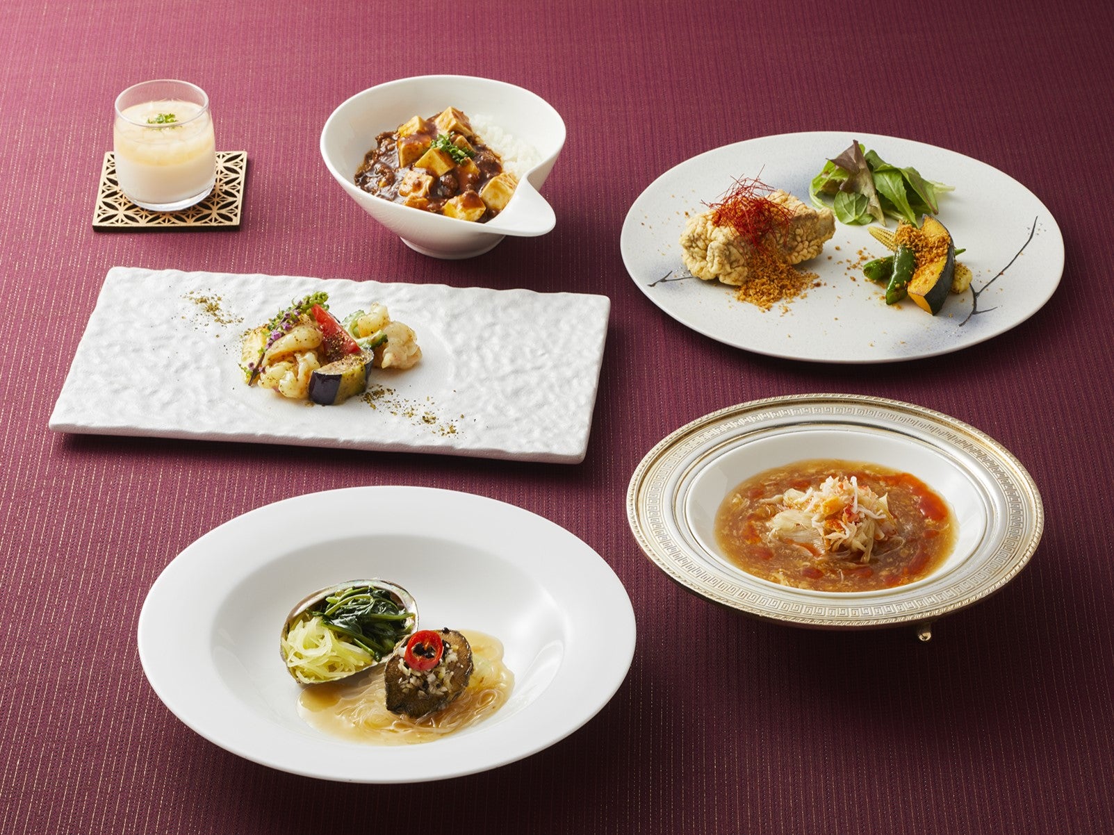 盛夏香来コース ~スパイスが織りなす辛さの饗宴~