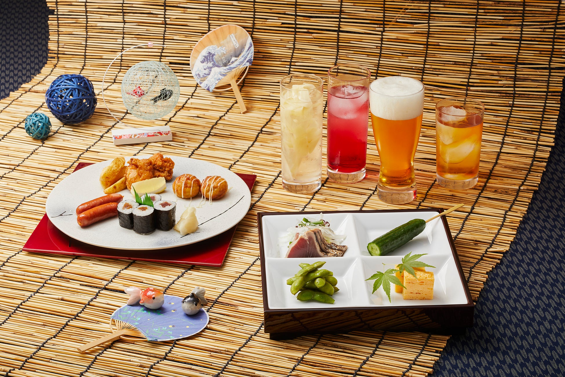 源氏香で「ちょっといい夏」生ビールまつり