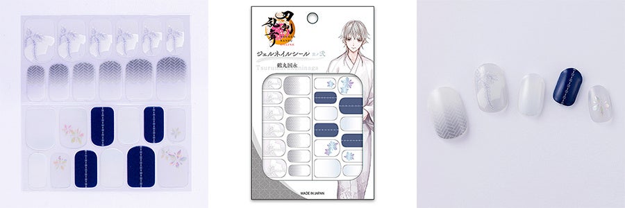 ▲刀剣乱舞ONLINE ジェルネイルシール 其ノ弐 鶴丸国永