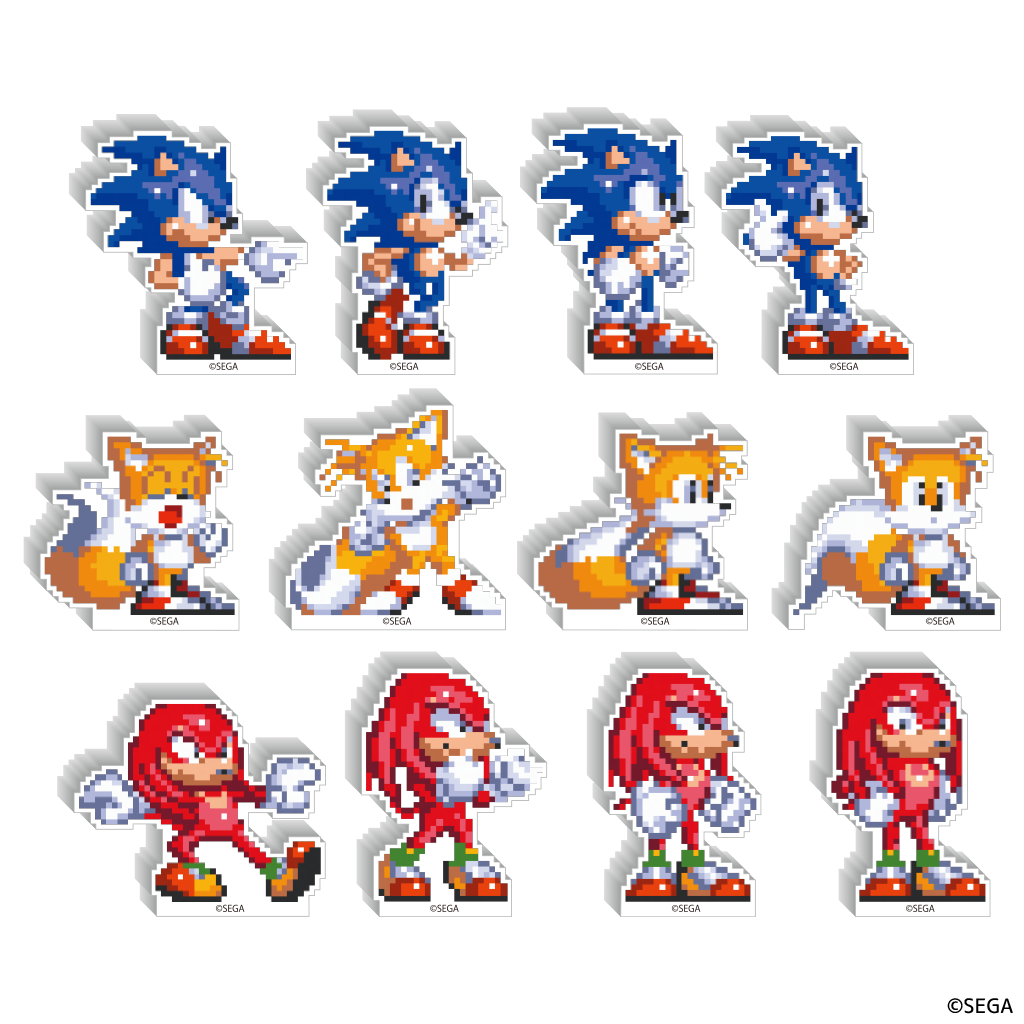 ソニック・ザ・ヘッジホッグ 日本限定 メタルポスター ポップアップ