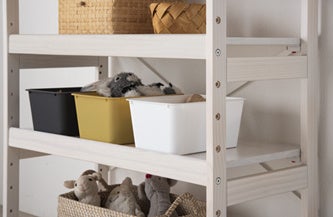 棚板の角度・高さが調整可能なキッズラック登場「現役ママが考えた