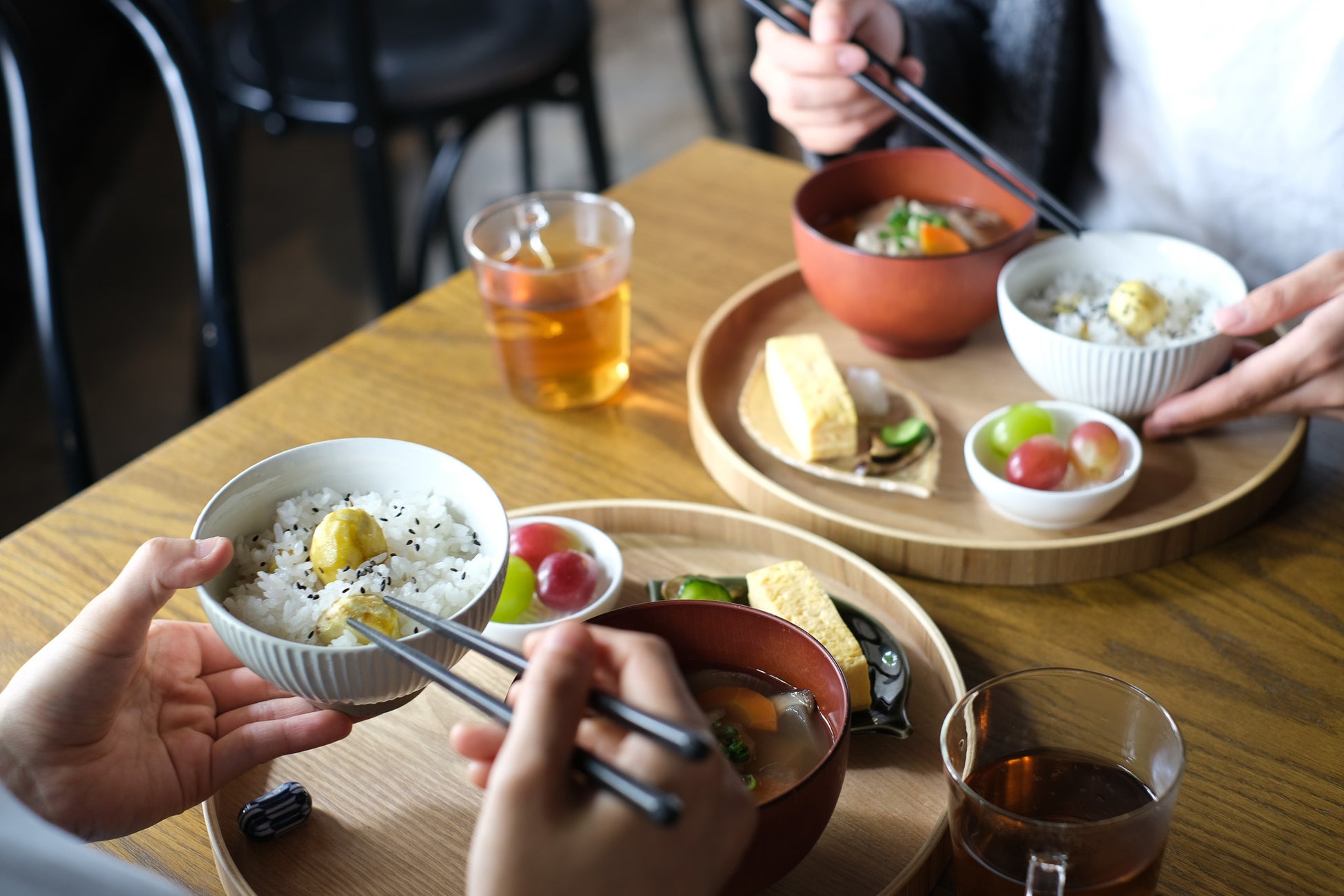 秋の味覚プレート