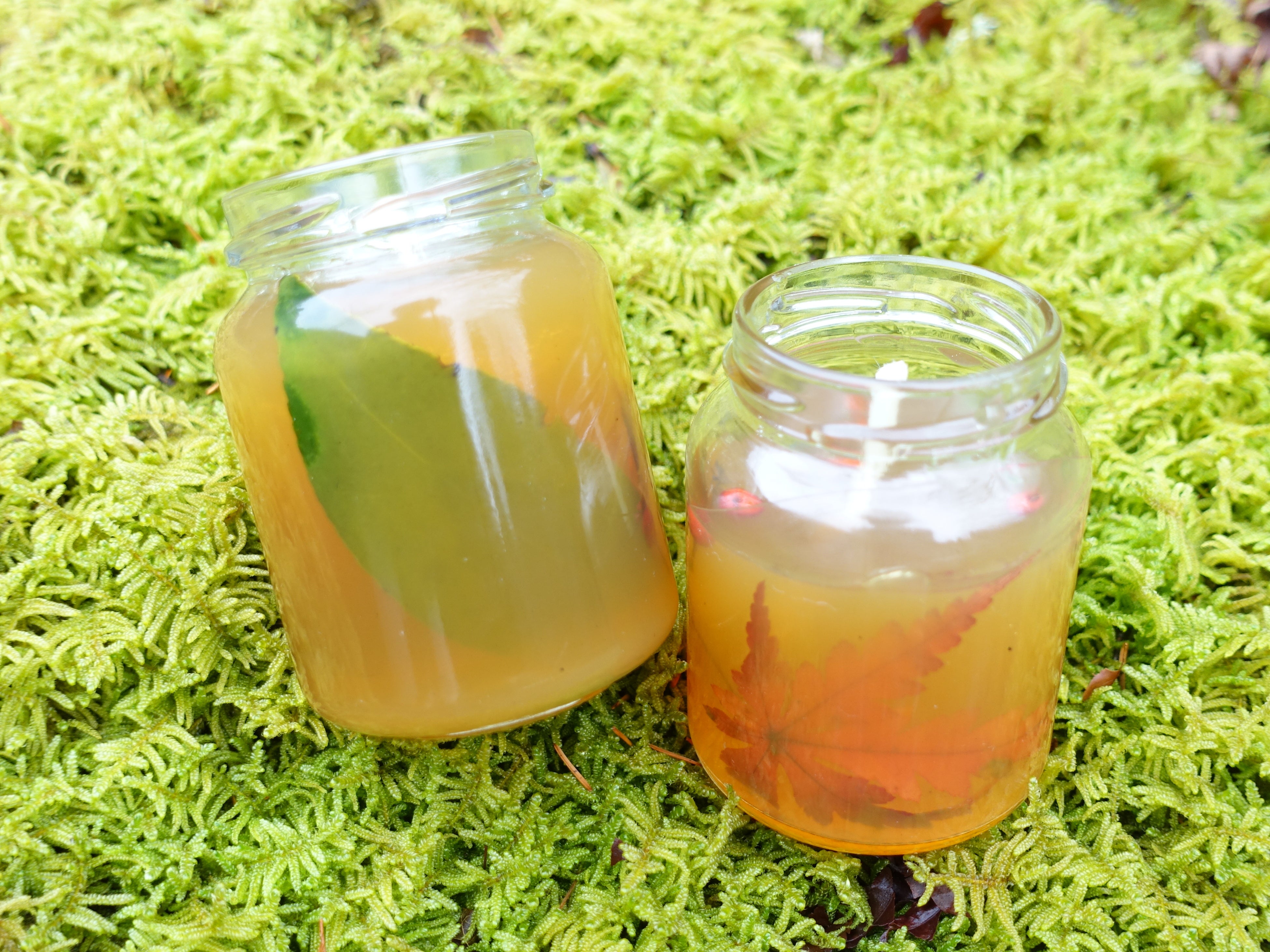 廃油を使ったエコキャンドル