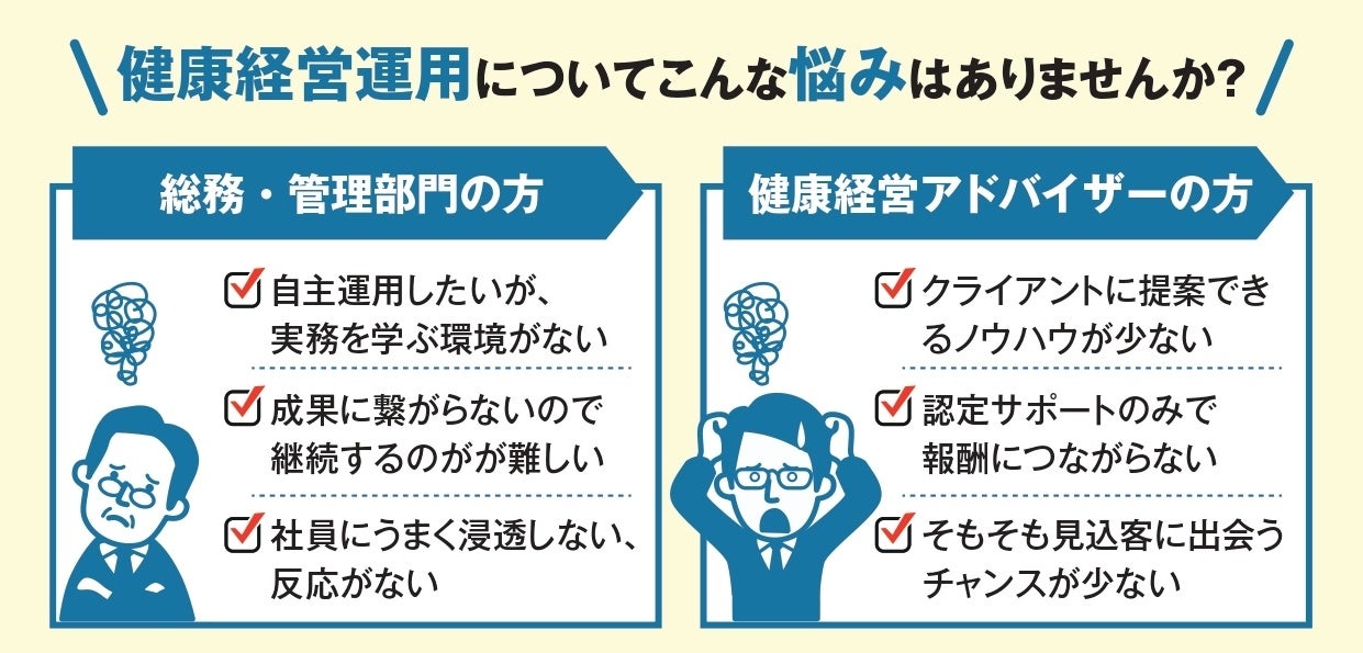健康経営推進 現場のお悩み