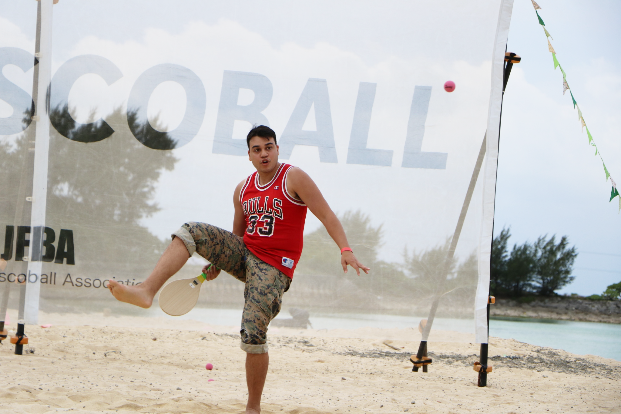 年々ラリーが上手になっていくお二人（写真＝クリス）