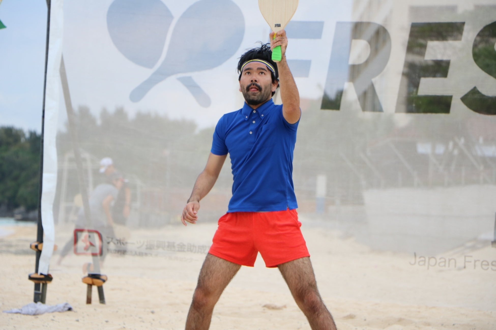 年々ラリーが上手になっていくお二人(写真=ひがりゅうた)