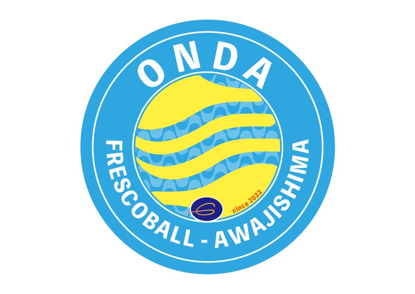 ”ONDA”はポルトガル語で「波」の意。ロゴも波がメインモチーフに。